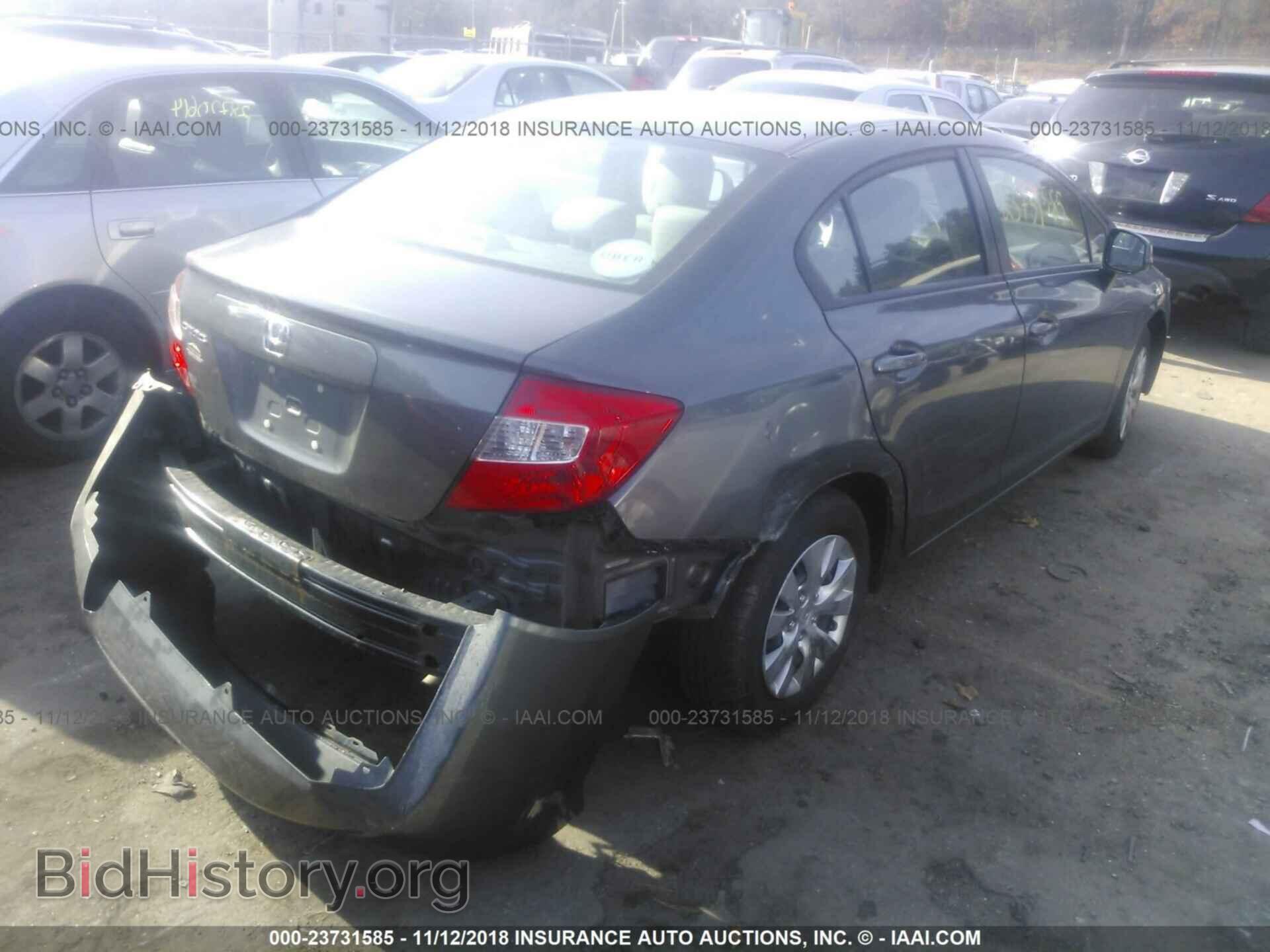 2012 HONDA CIVIC - VIN: 2HGFB2F51CH572036 - Photo 4