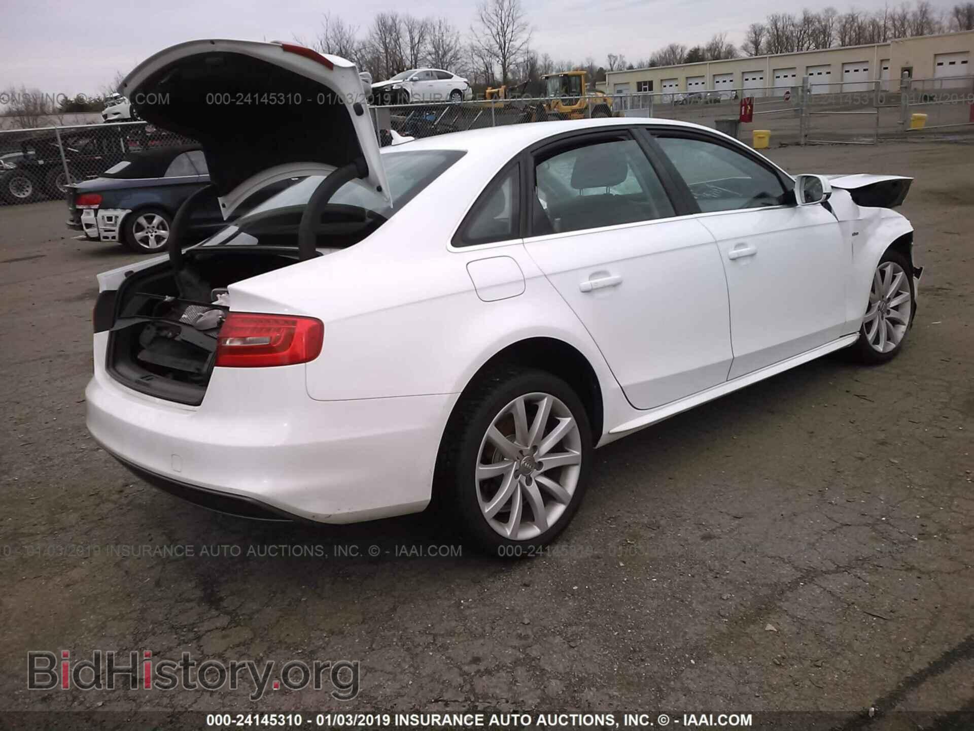 2014 AUDI A4 - VIN: WAUAFAFL5EN024053 - Фото 4