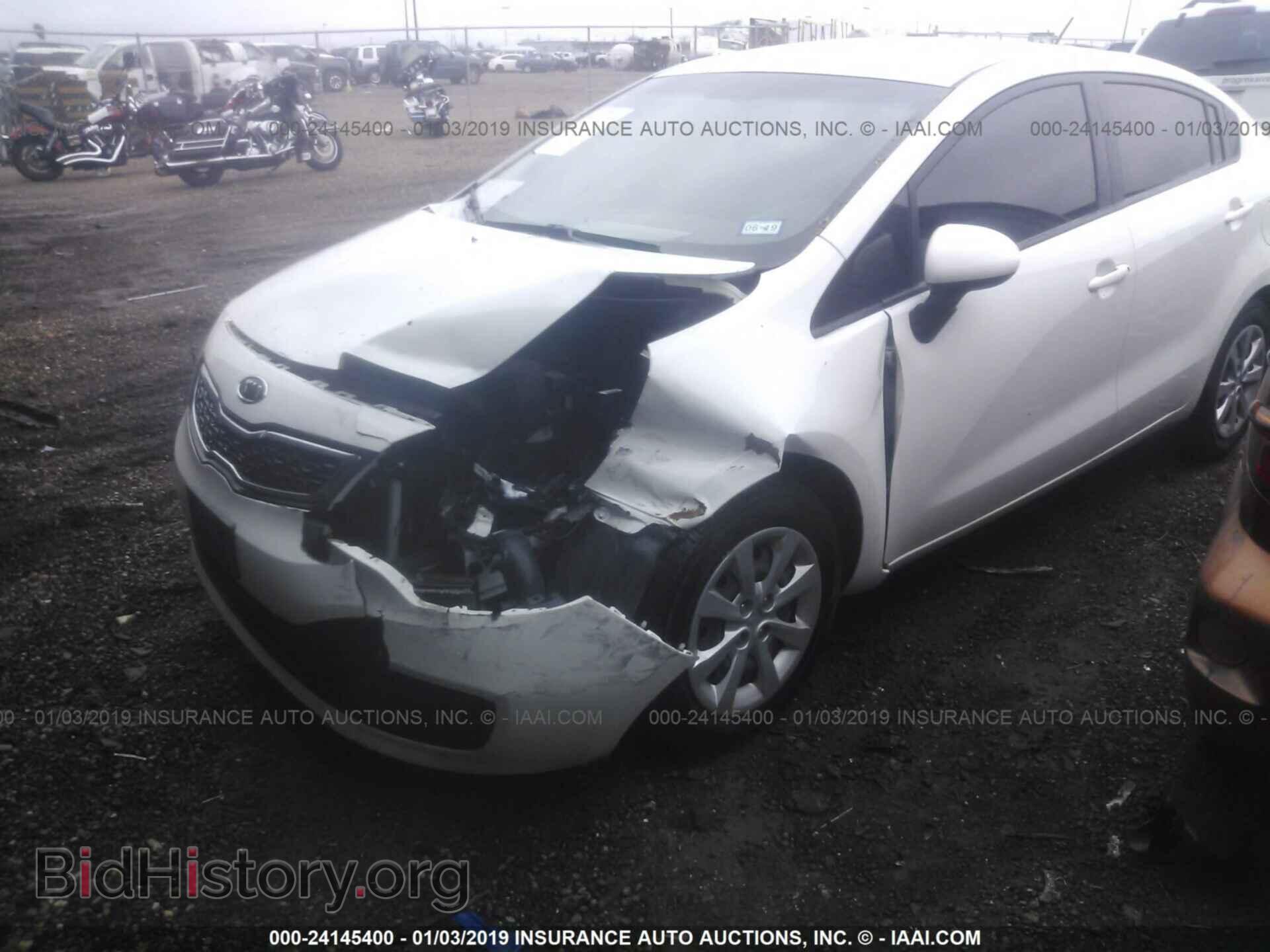 2013 KIA RIO - VIN: KNADN4A34D6116160 - Фото 6