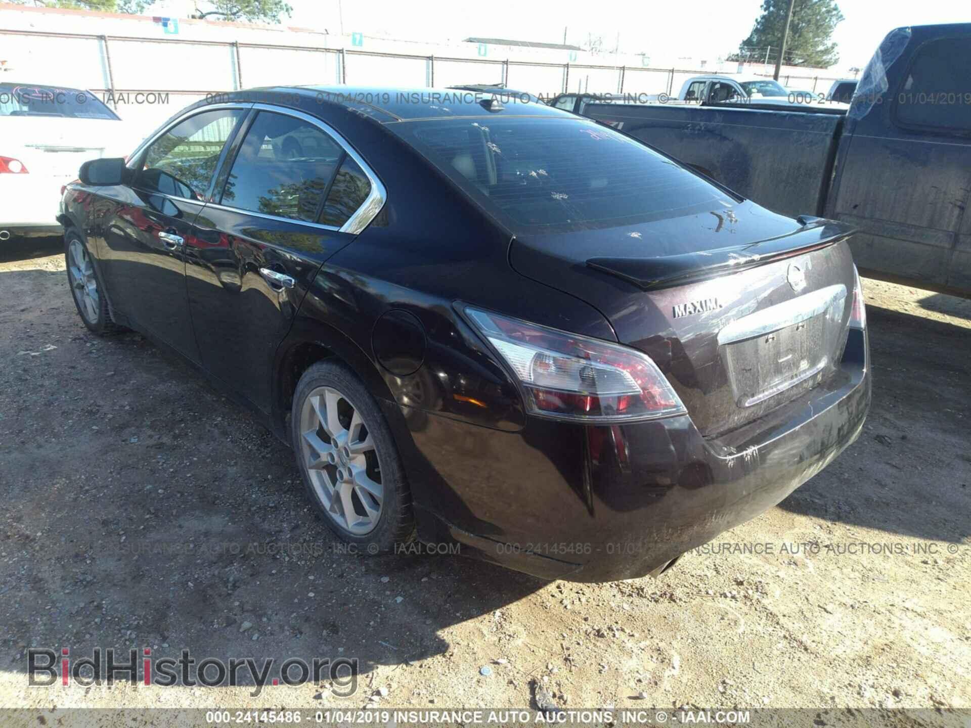 2014 NISSAN MAXIMA - VIN: 1N4AA5AP6EC438818 - Фото 3