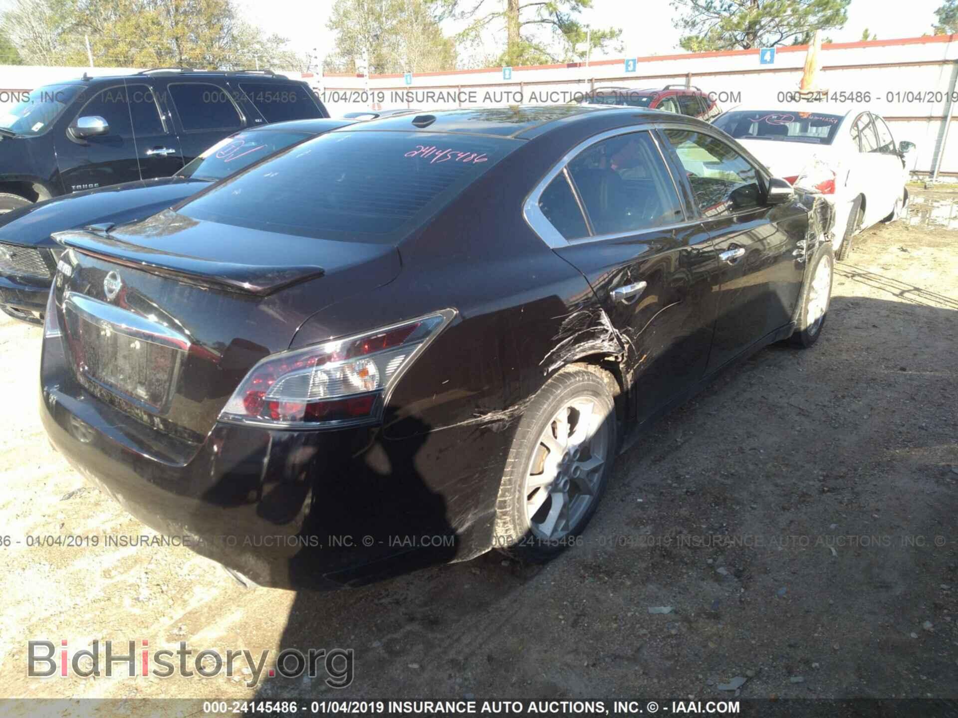 2014 NISSAN MAXIMA - VIN: 1N4AA5AP6EC438818 - Фото 4