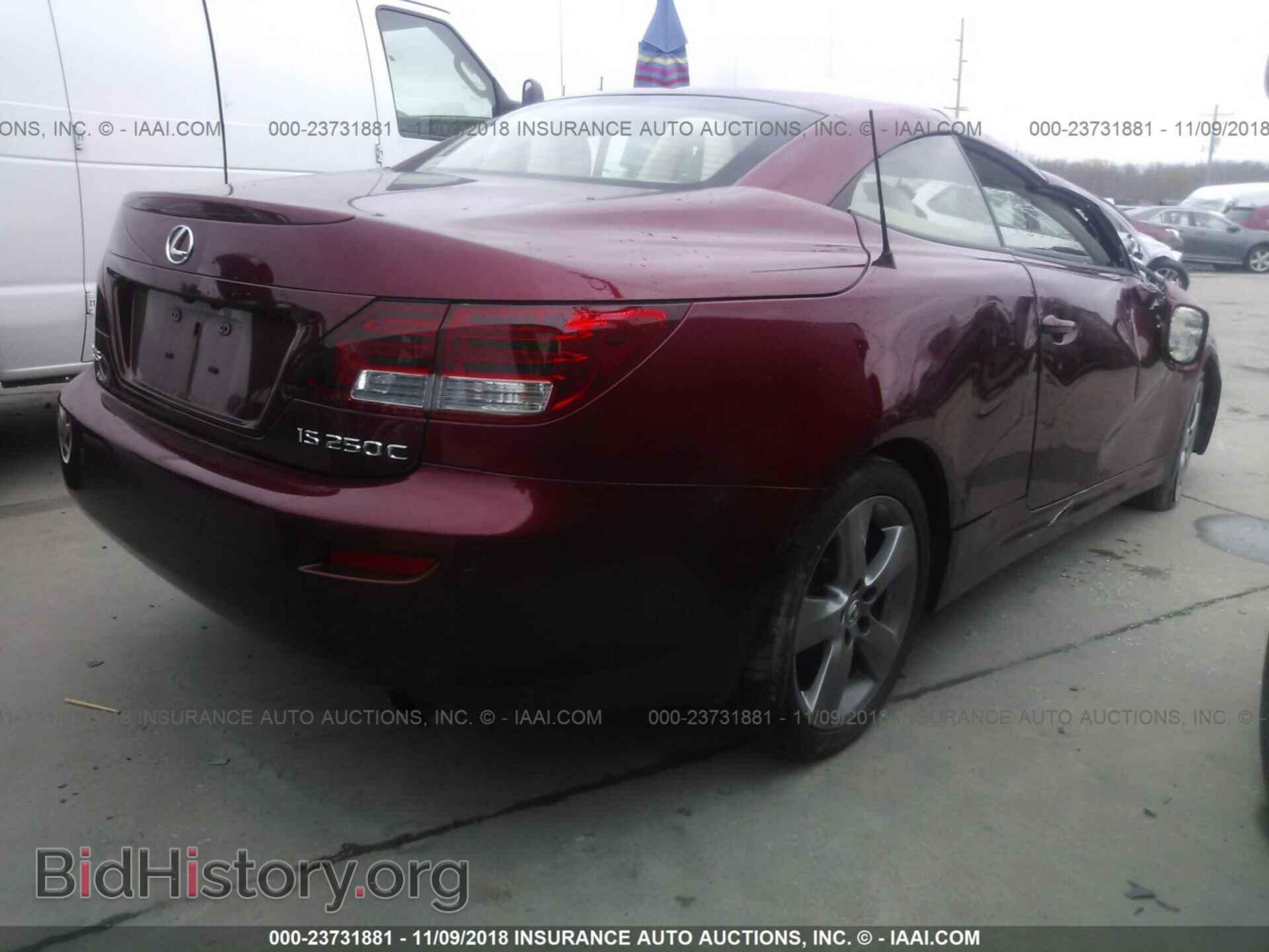 2010 LEXUS IS - VIN: JTHFF2C22A2509111 - Photo 4
