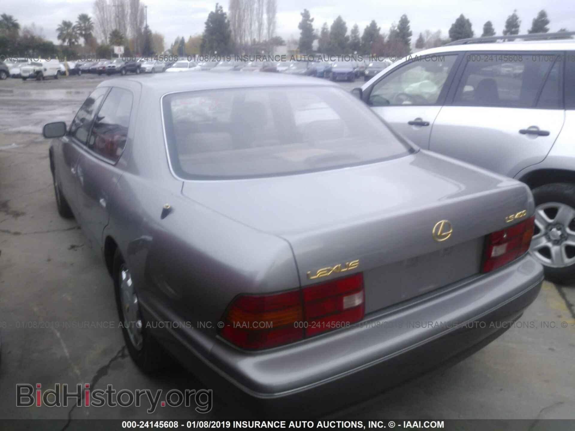 1996 LEXUS LS - VIN: JT8BH22F5T0062026 - Фото 3