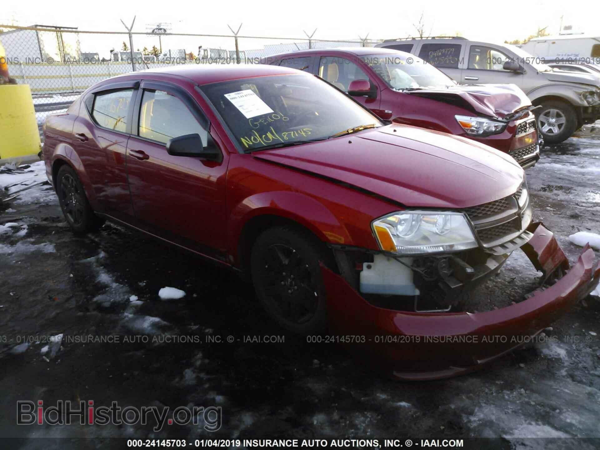 Фотография 1C3CDZAB8EN224802 - DODGE AVENGER 2014