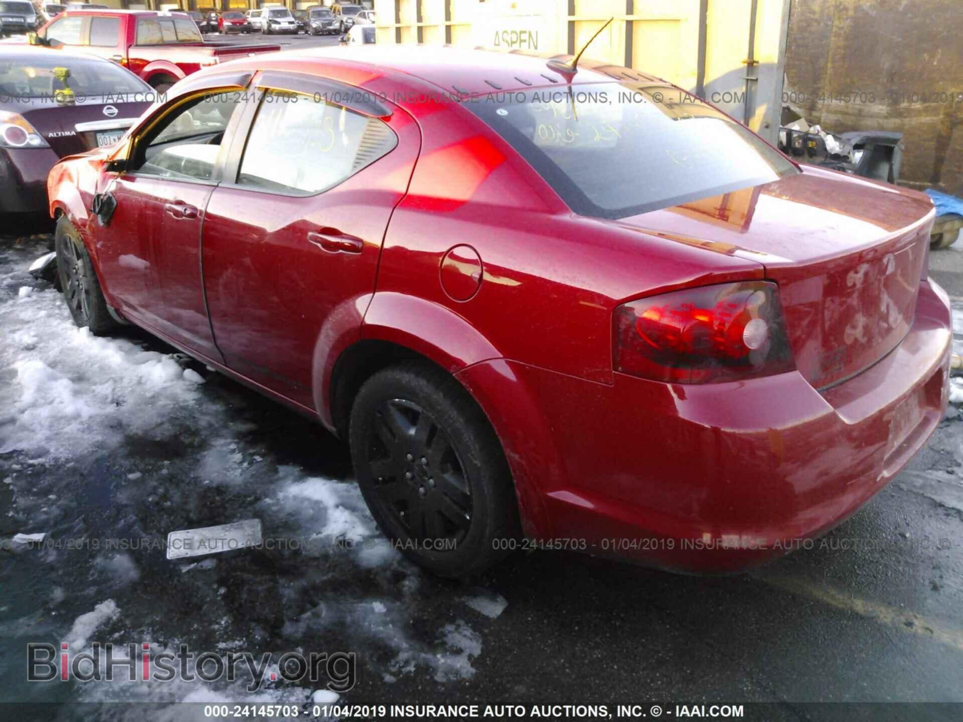 2014 DODGE AVENGER - VIN: 1C3CDZAB8EN224802 - Фото 3