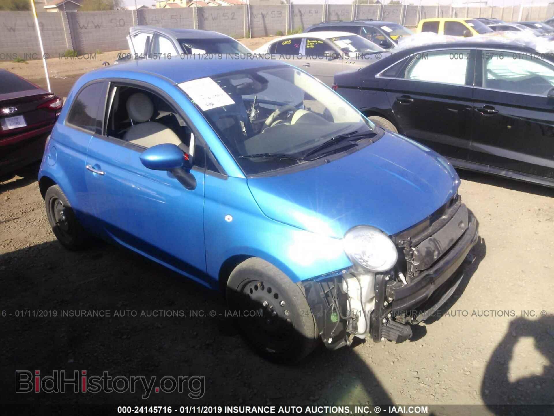 Photo 3C3CFFAR1GT122203 - FIAT 500 2016