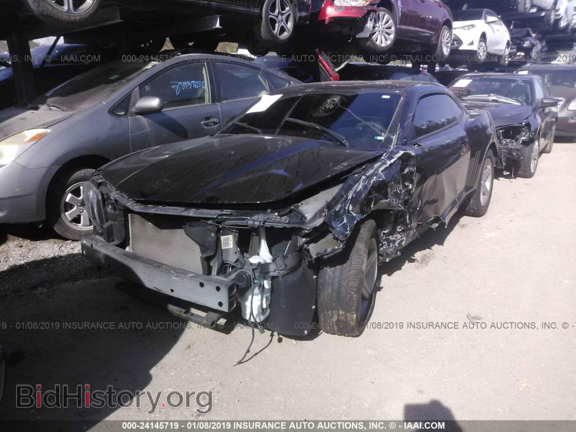 2012 CHEVROLET CAMARO - VIN: 2G1FB1E33C9176332 - Фото 2
