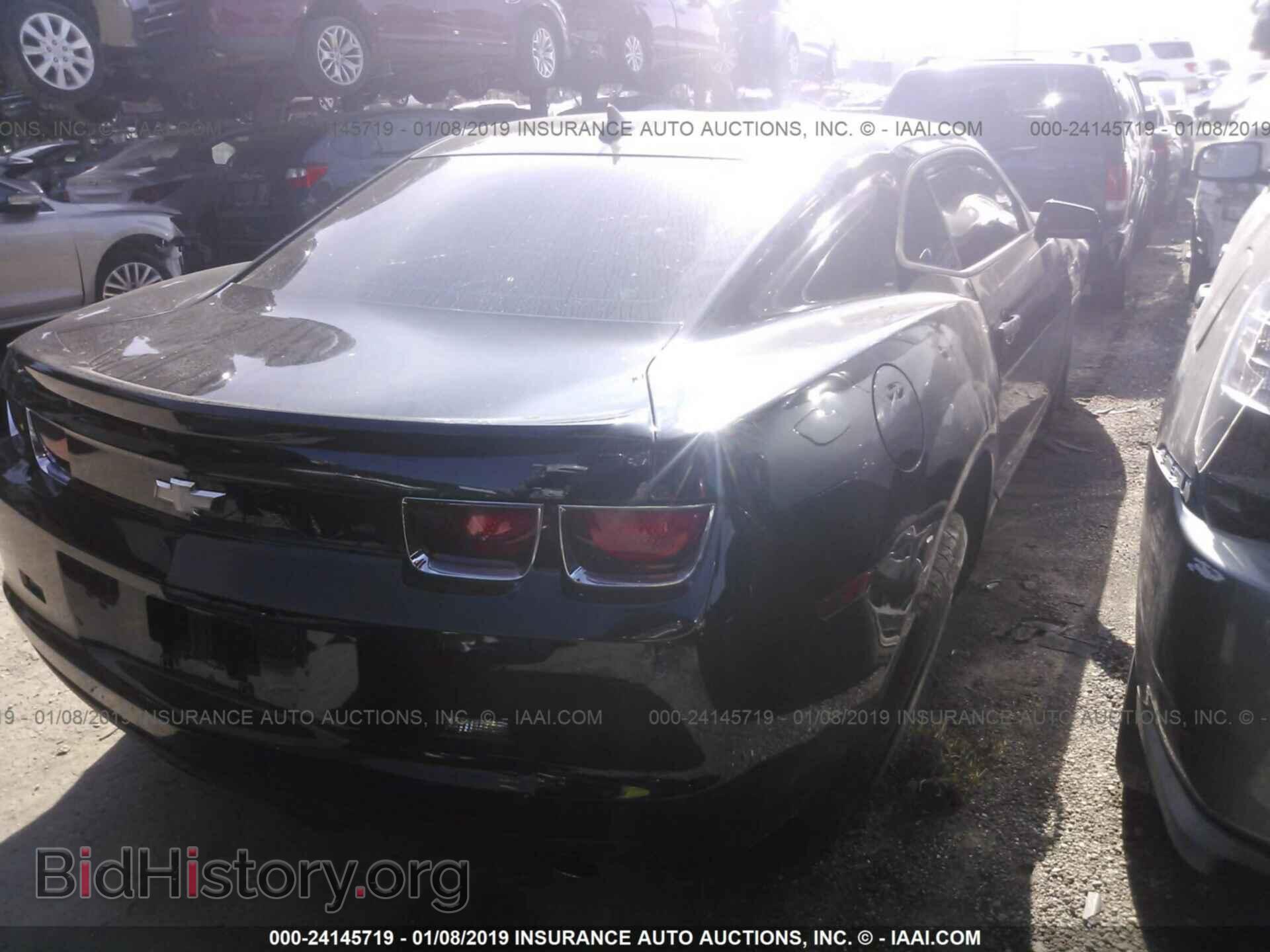 2012 CHEVROLET CAMARO - VIN: 2G1FB1E33C9176332 - Фото 4