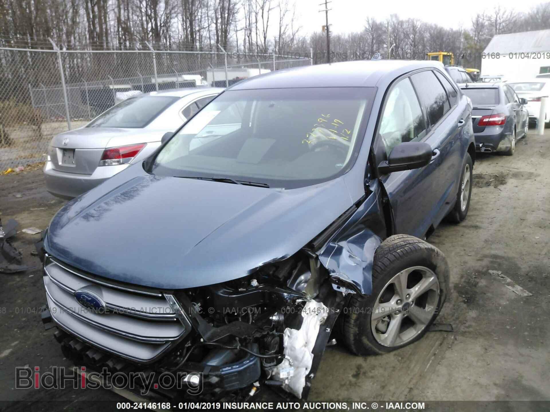 2018 FORD EDGE - VIN: 2FMPK4G99JBB70101 - Фото 2