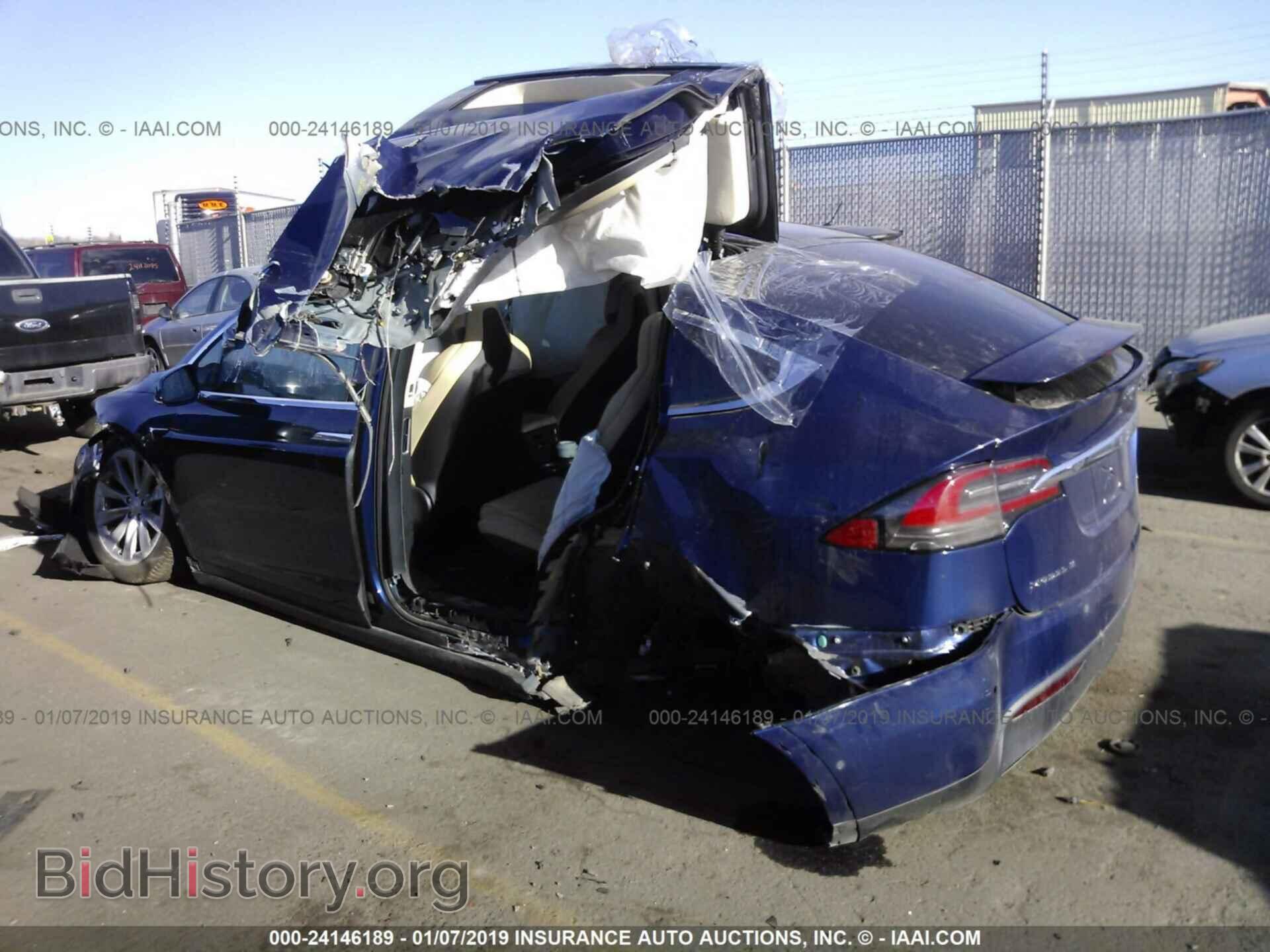 2017 TESLA MODEL X - VIN: 5YJXCBE25HF043225 - Фото 3