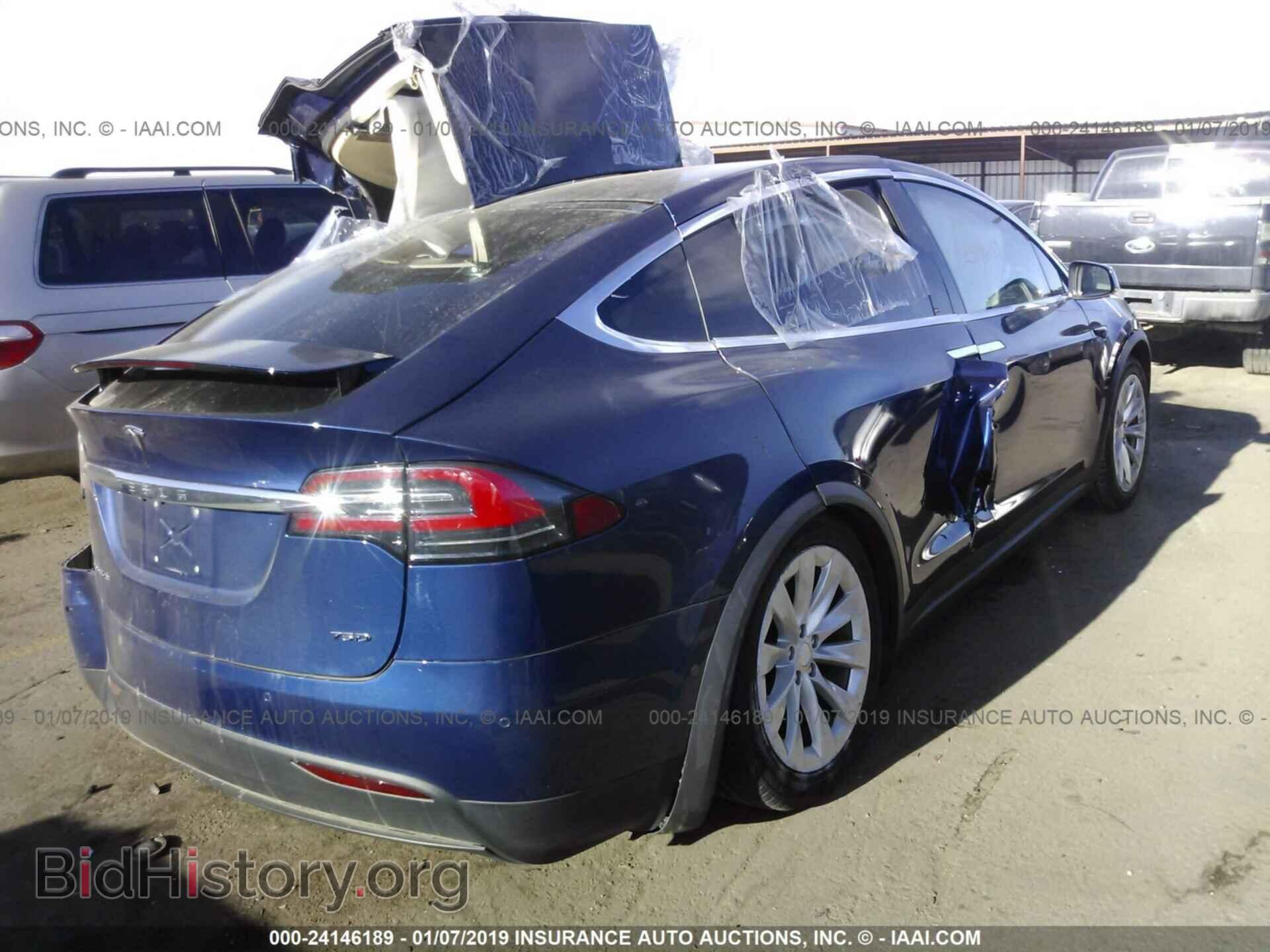 2017 TESLA MODEL X - VIN: 5YJXCBE25HF043225 - Фото 4