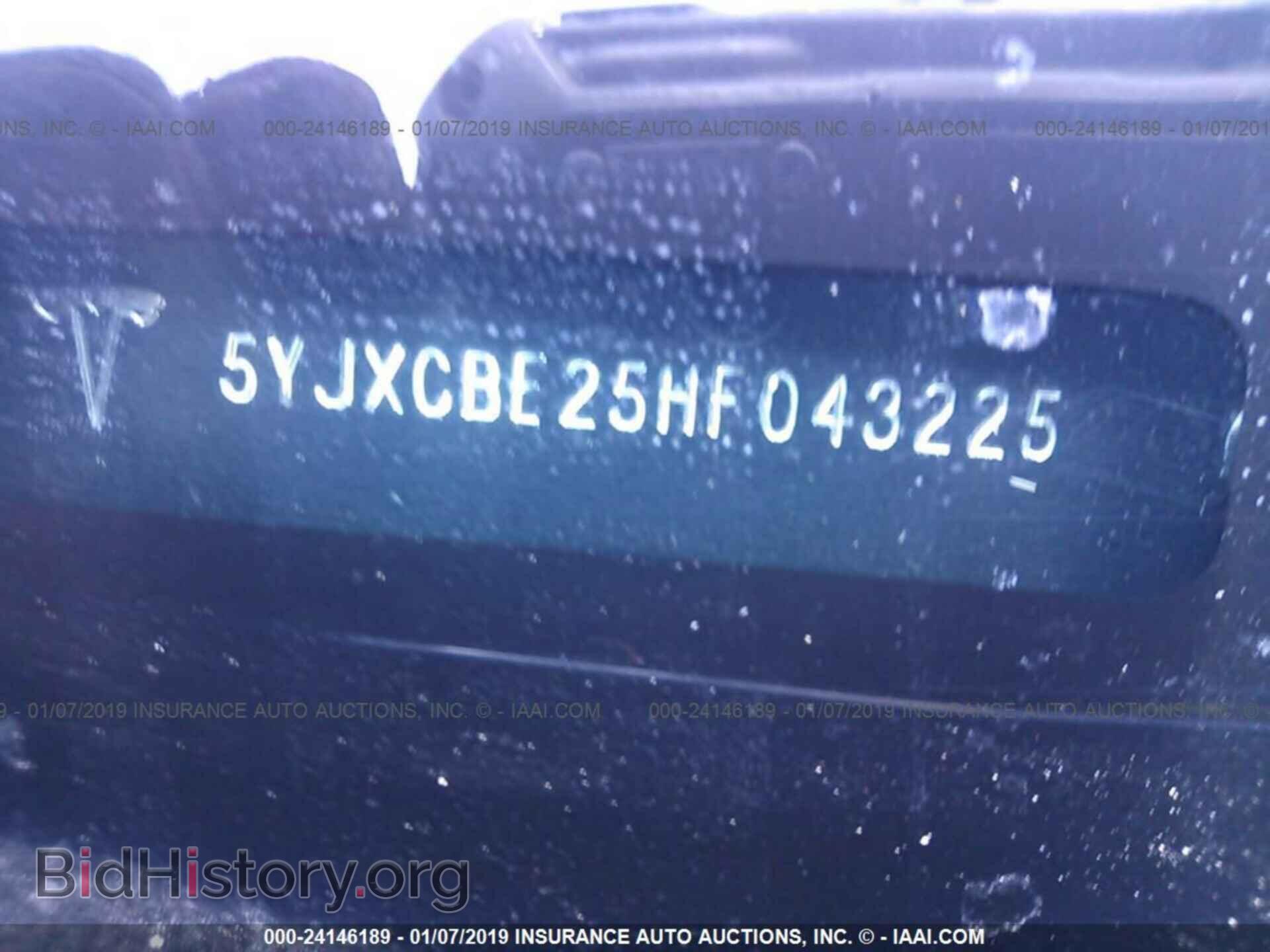 2017 TESLA MODEL X - VIN: 5YJXCBE25HF043225 - Фото 9