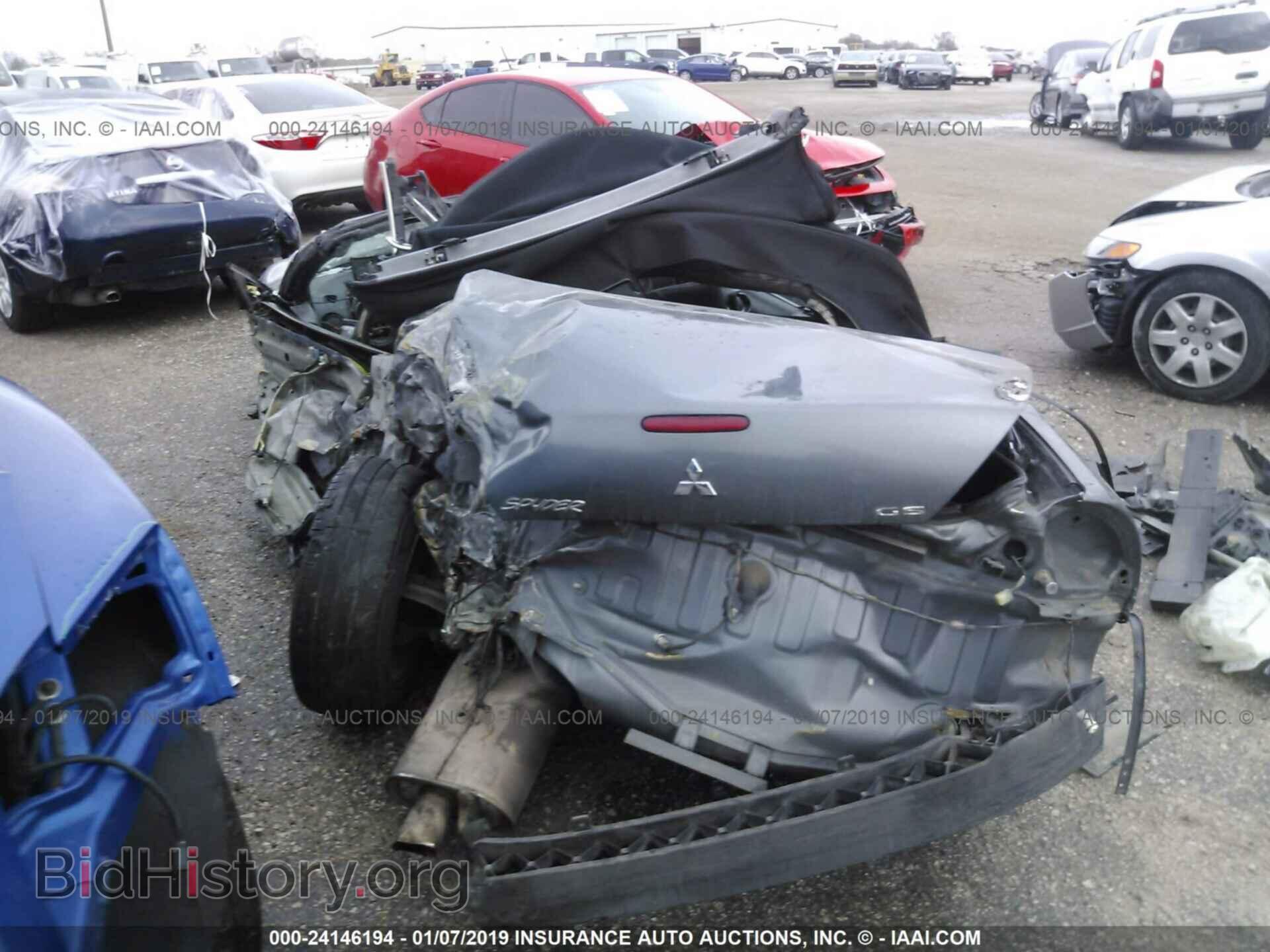 2003 MITSUBISHI ECLIPSE - VIN: 4A3AE45G73E169133 - Фото 3
