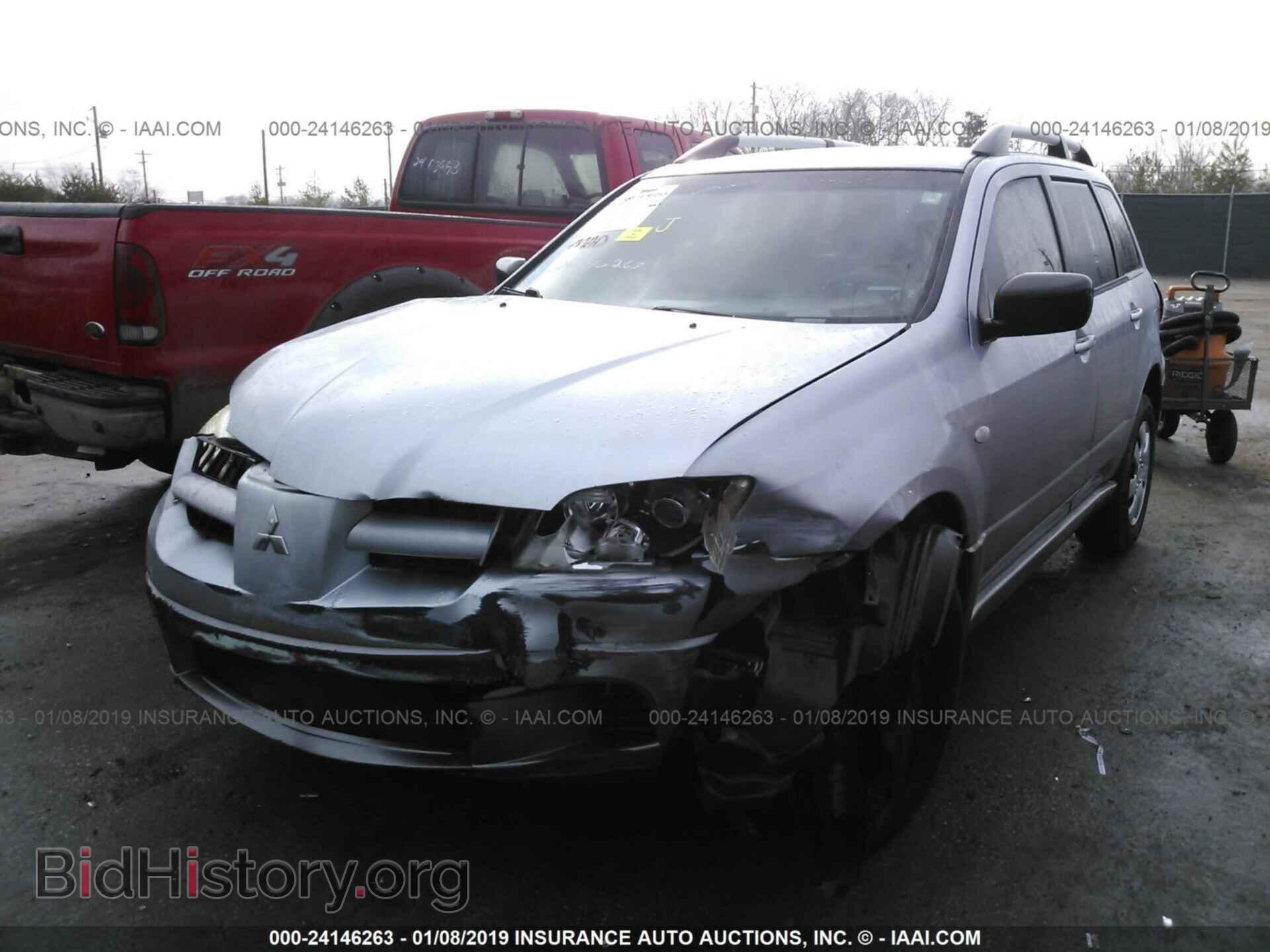 2006 MITSUBISHI OUTLANDER - VIN: JA4LZ31F26U036159 - Фото 2