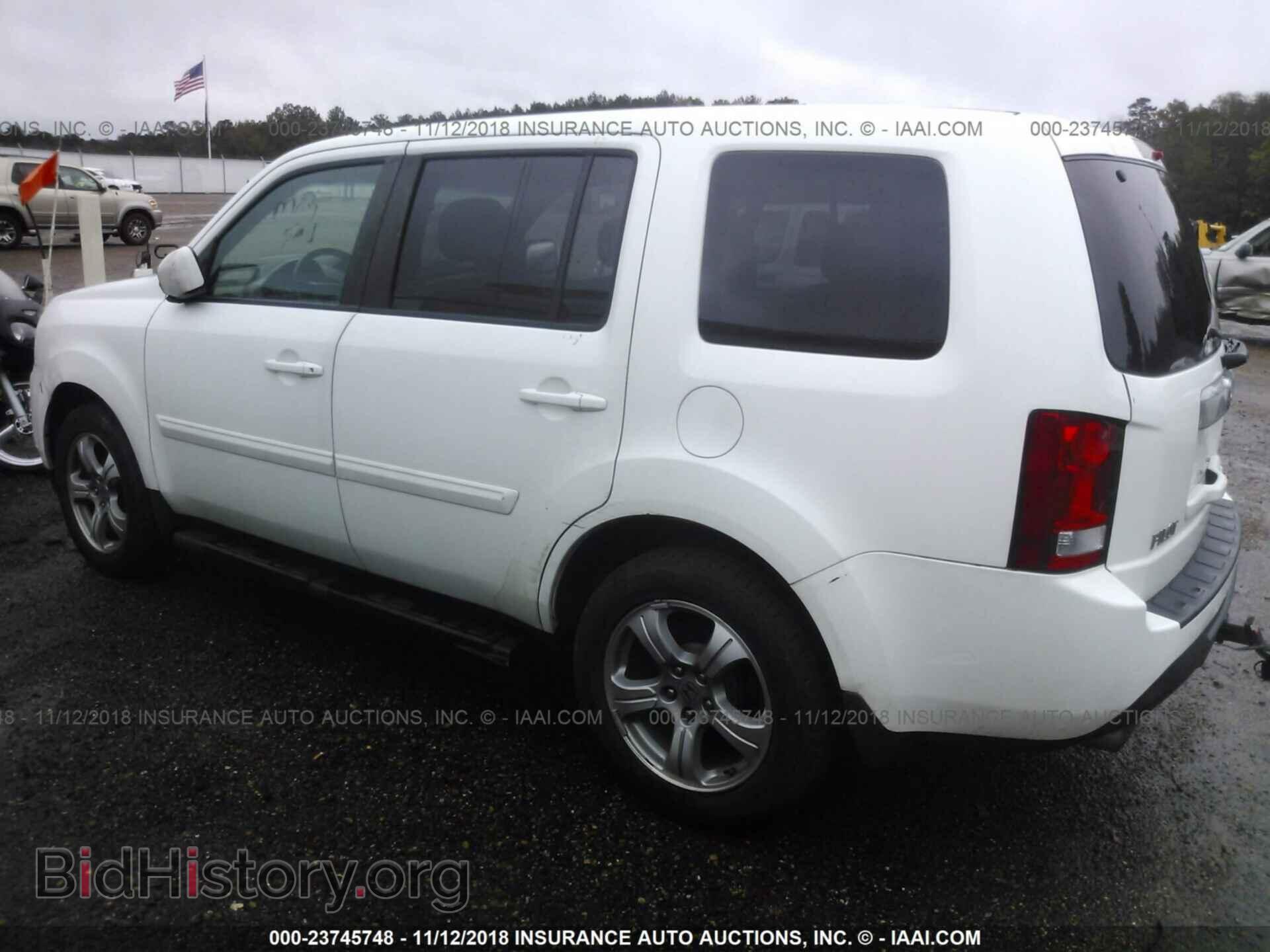 2013 HONDA PILOT - VIN: 5FNYF3H63DB010508 - Photo 3
