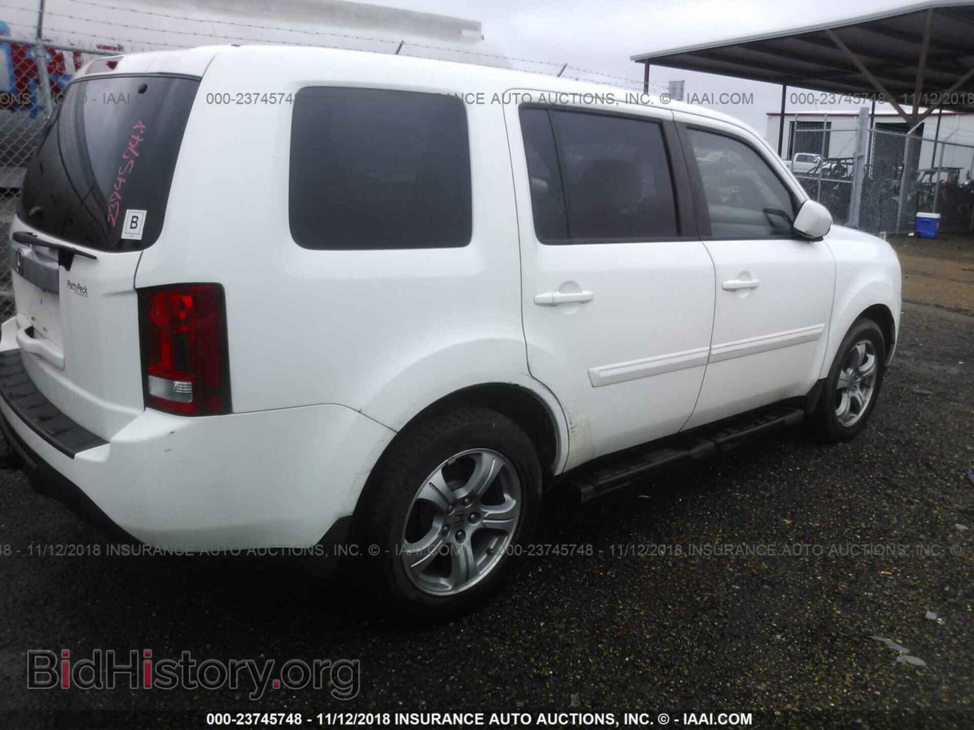 2013 HONDA PILOT - VIN: 5FNYF3H63DB010508 - Photo 4