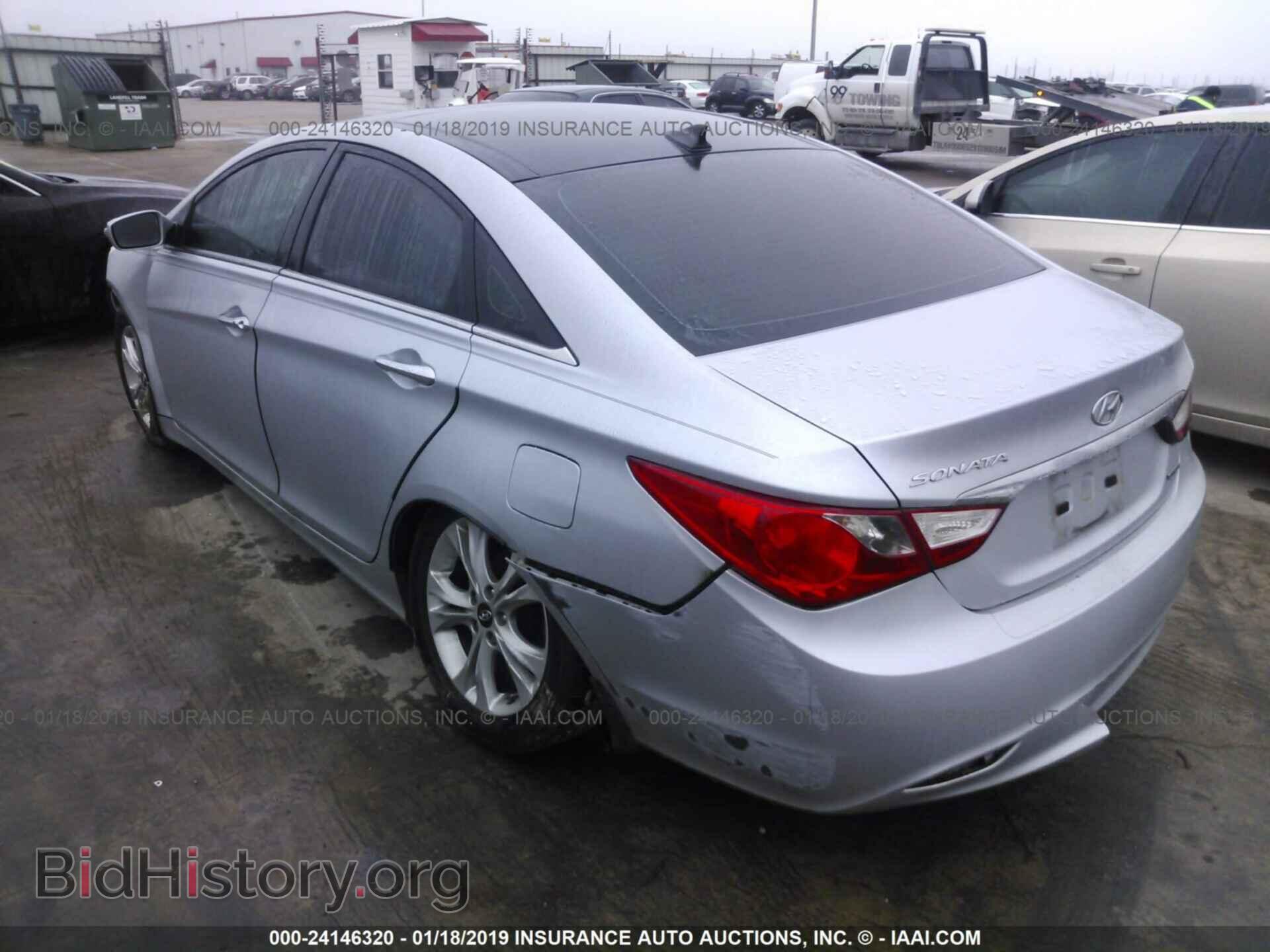 2012 HYUNDAI SONATA - VIN: 5NPEC4AC6CH336952 - Фото 3