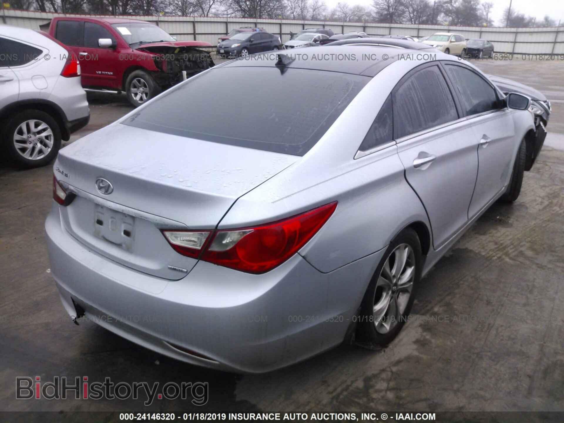 2012 HYUNDAI SONATA - VIN: 5NPEC4AC6CH336952 - Фото 4