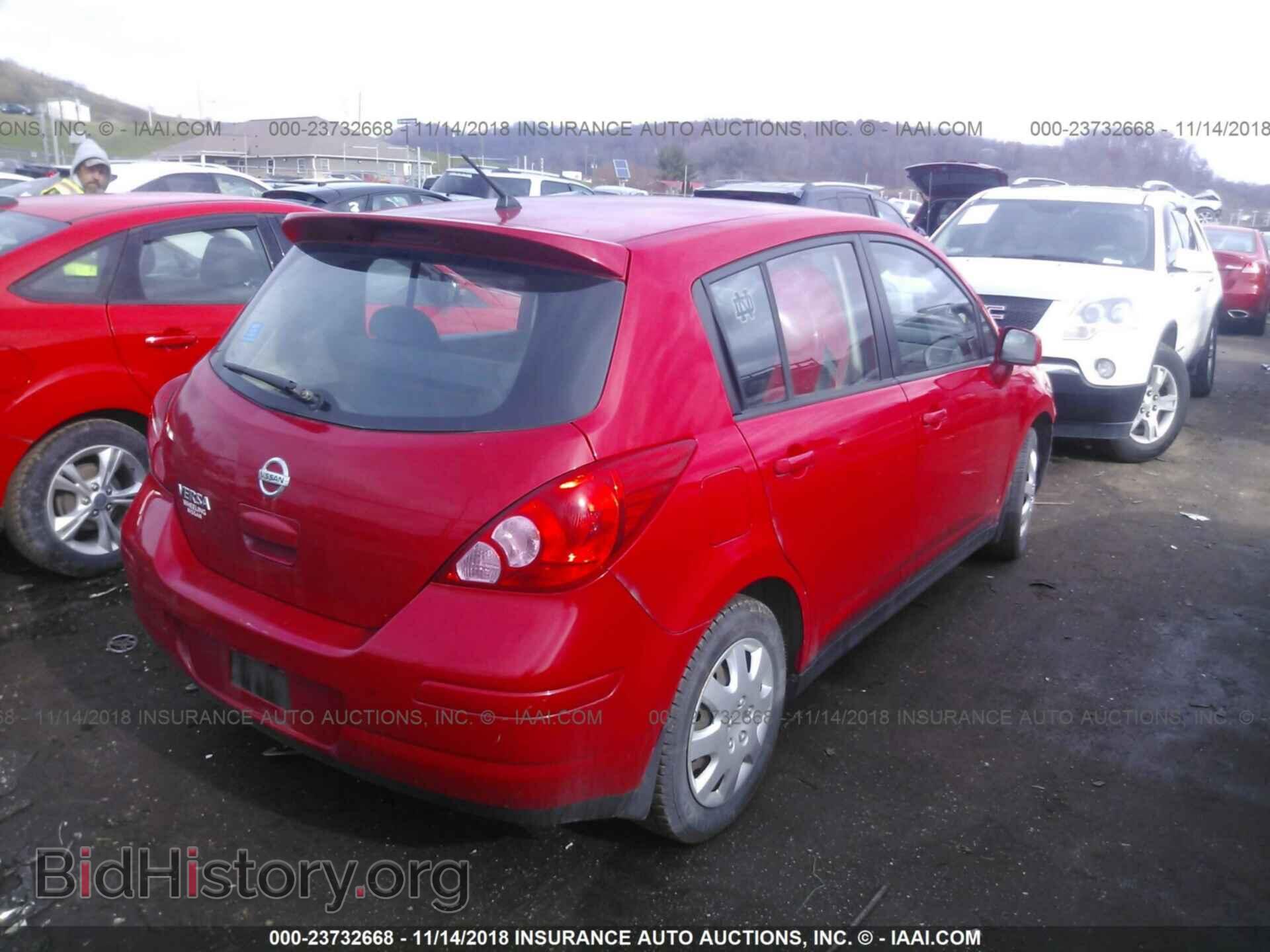 2008 NISSAN VERSA - VIN: 3N1BC13E58L361562 - Фото 4
