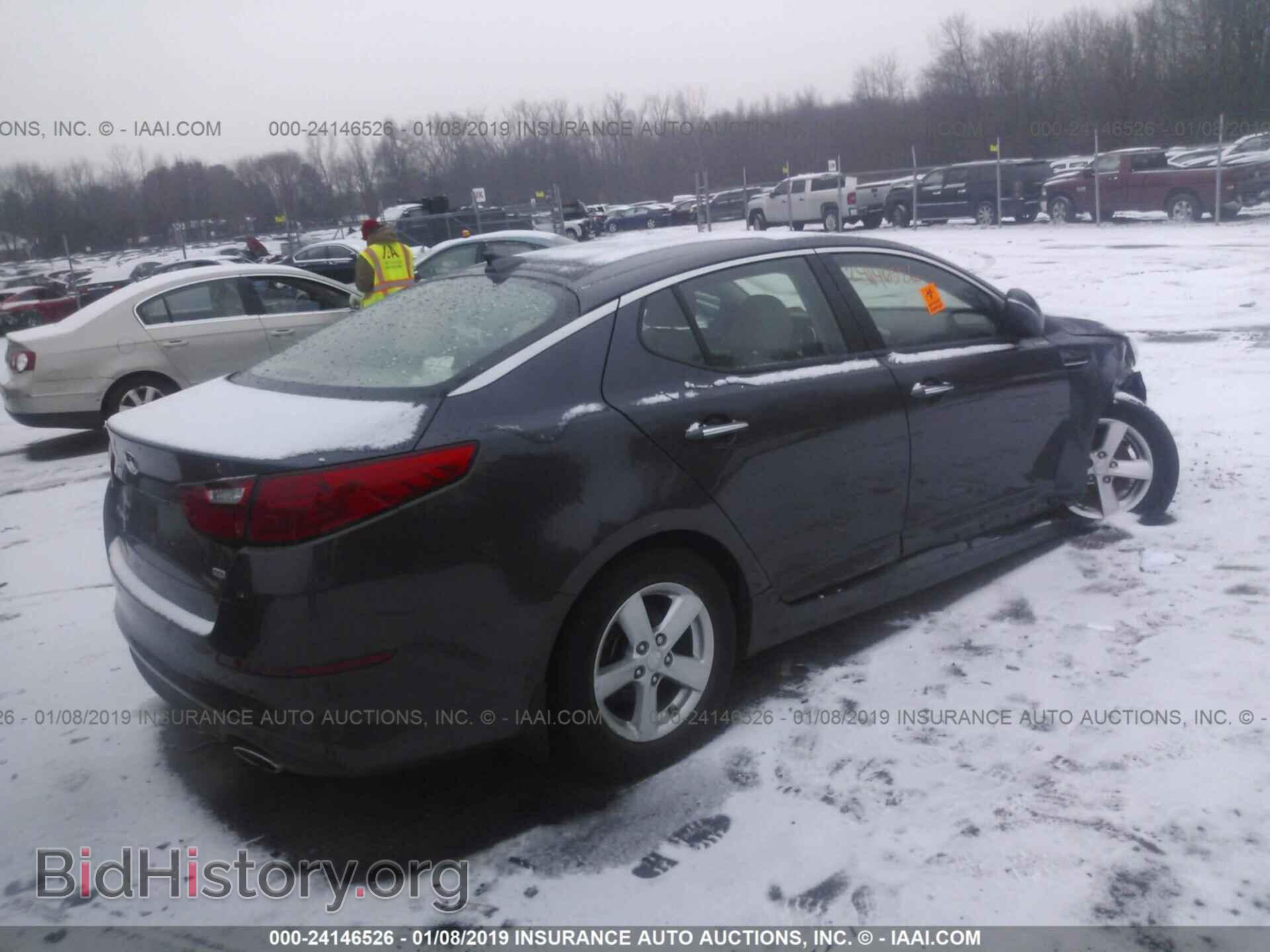 2015 KIA OPTIMA - VIN: KNAGM4A71F5627319 - Photo 4