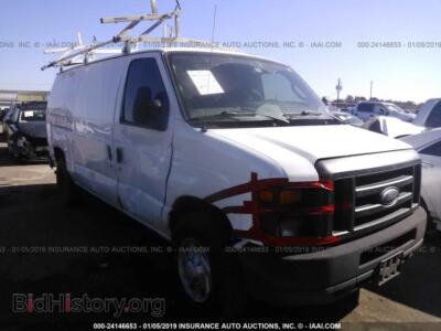2010 Ford ECONOLINE, белый — VIN 1FTNE1EW7ADA63486, IAAI