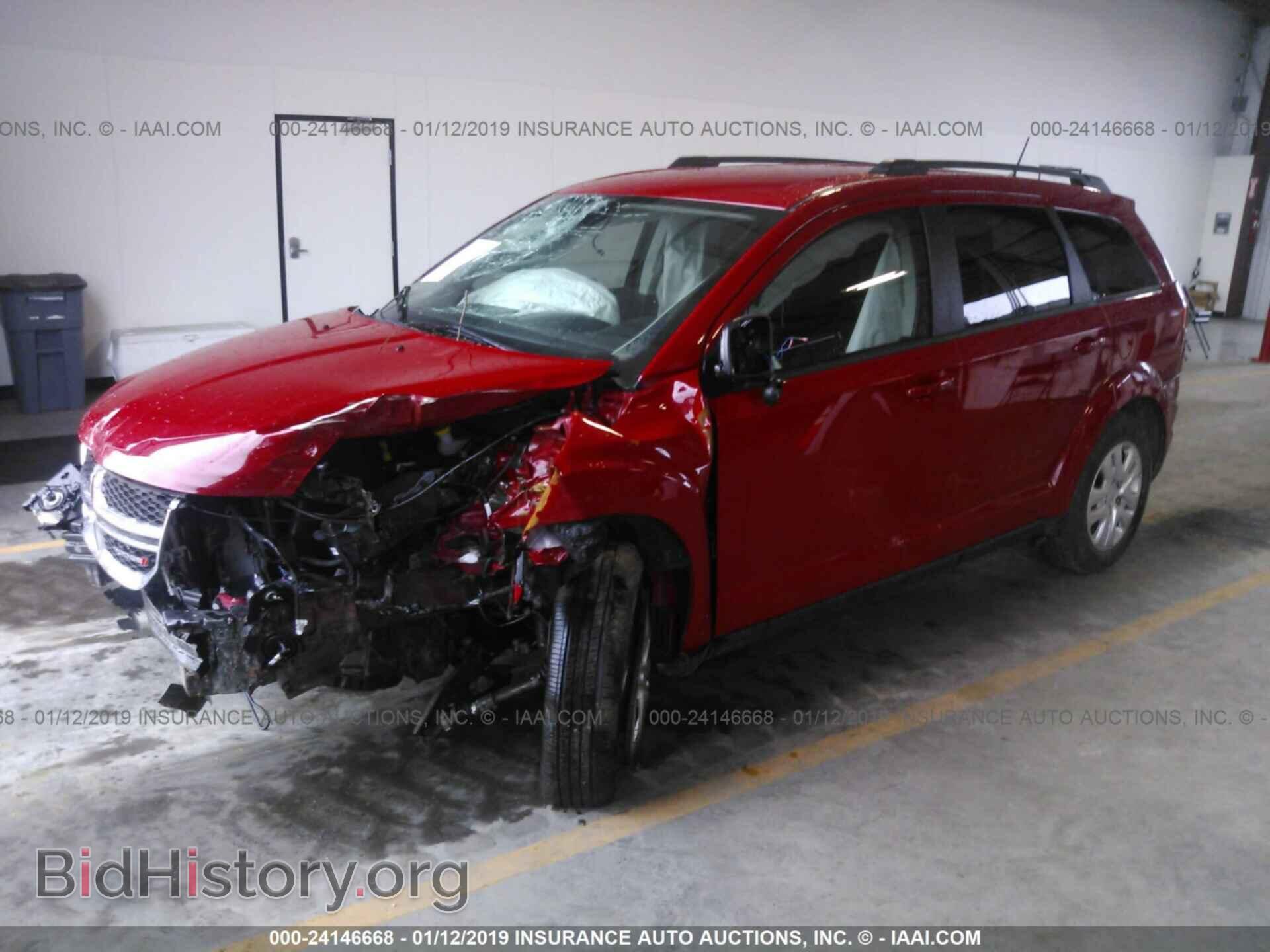 2018 DODGE JOURNEY - VIN: 3C4PDCAB7JT443349 - Фото 2