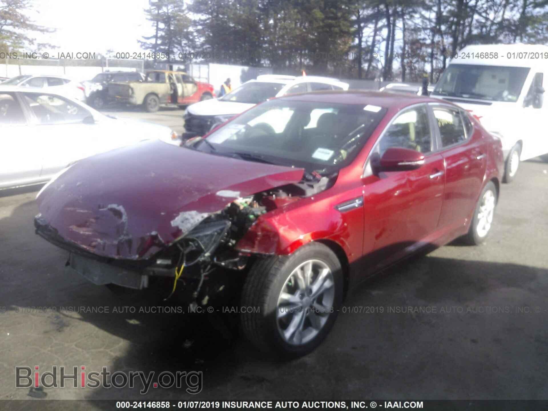 2013 KIA OPTIMA - VIN: 5XXGN4A7XDG162015 - Фото 2