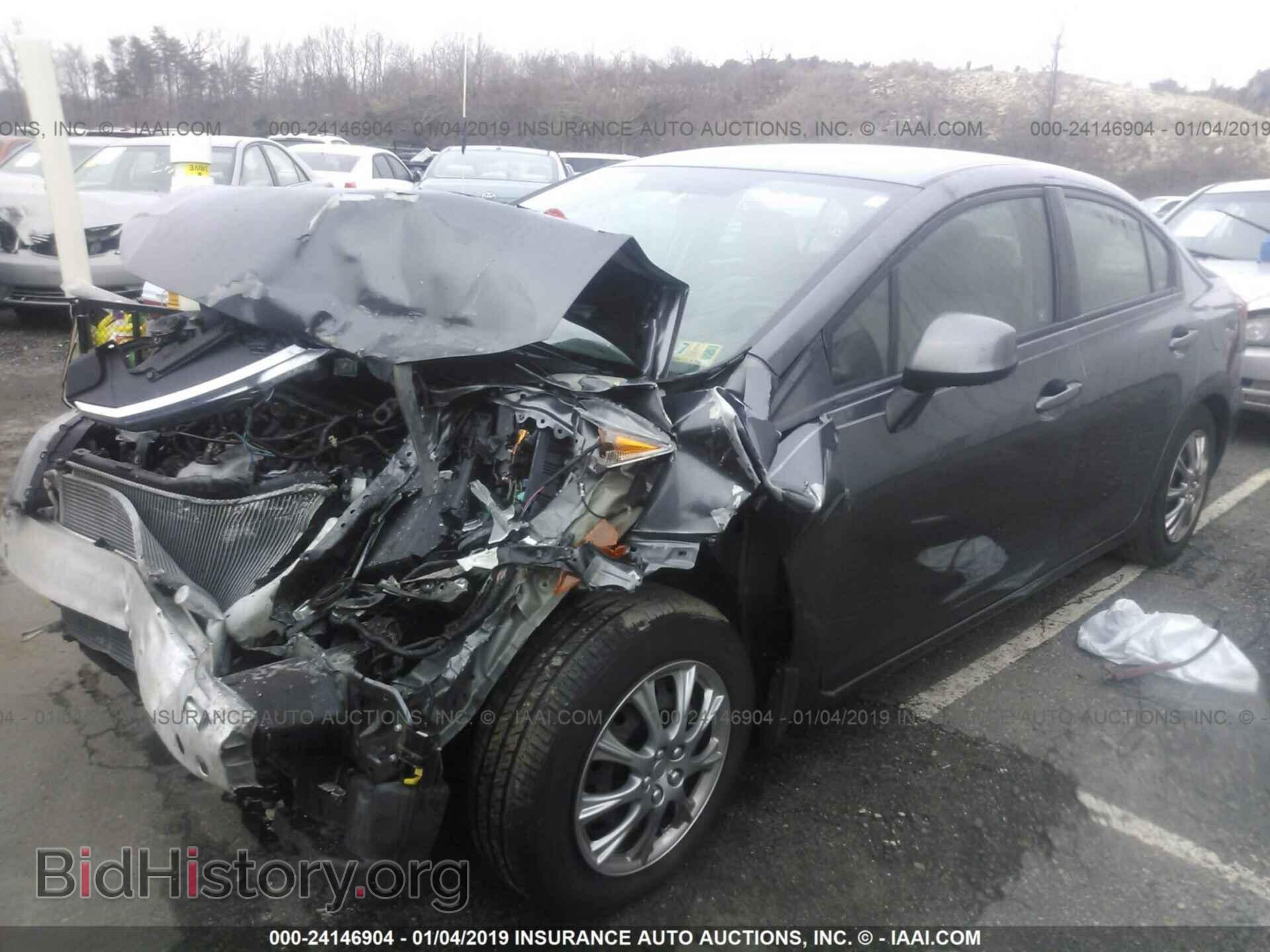 2012 HONDA CIVIC - VIN: 19XFB2F59CE010945 - Photo 2