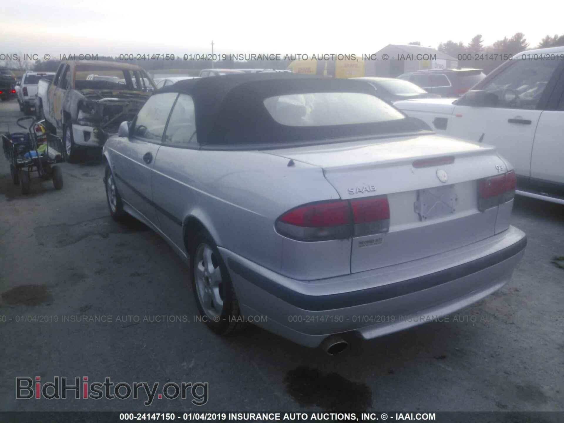 2001 SAAB 9-3 - VIN: YS3DF78K617001010 - Фото 3