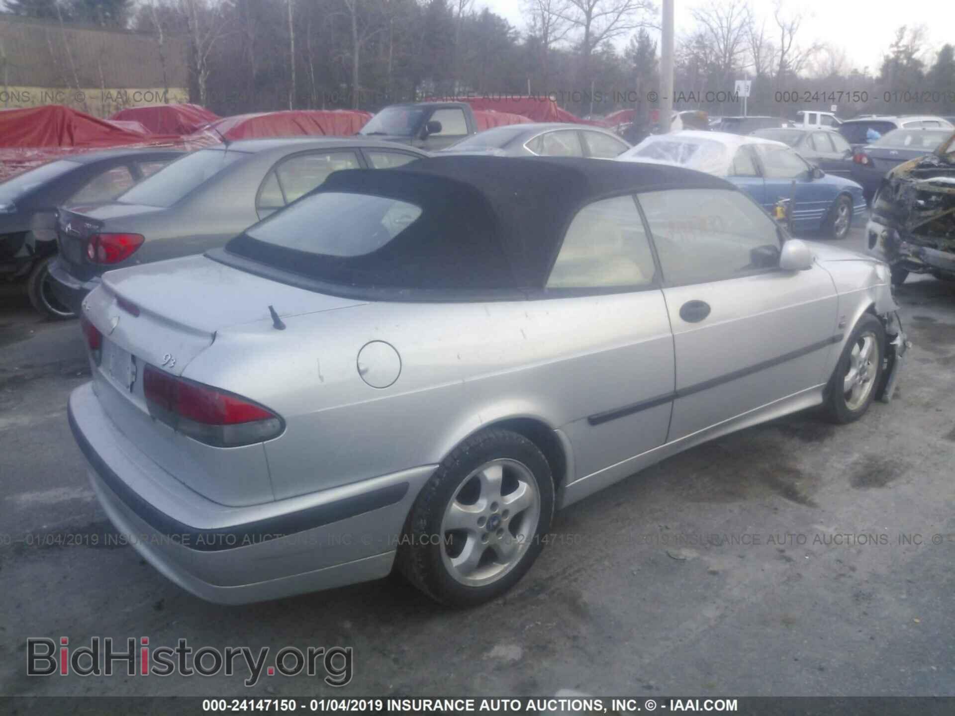 2001 SAAB 9-3 - VIN: YS3DF78K617001010 - Фото 4