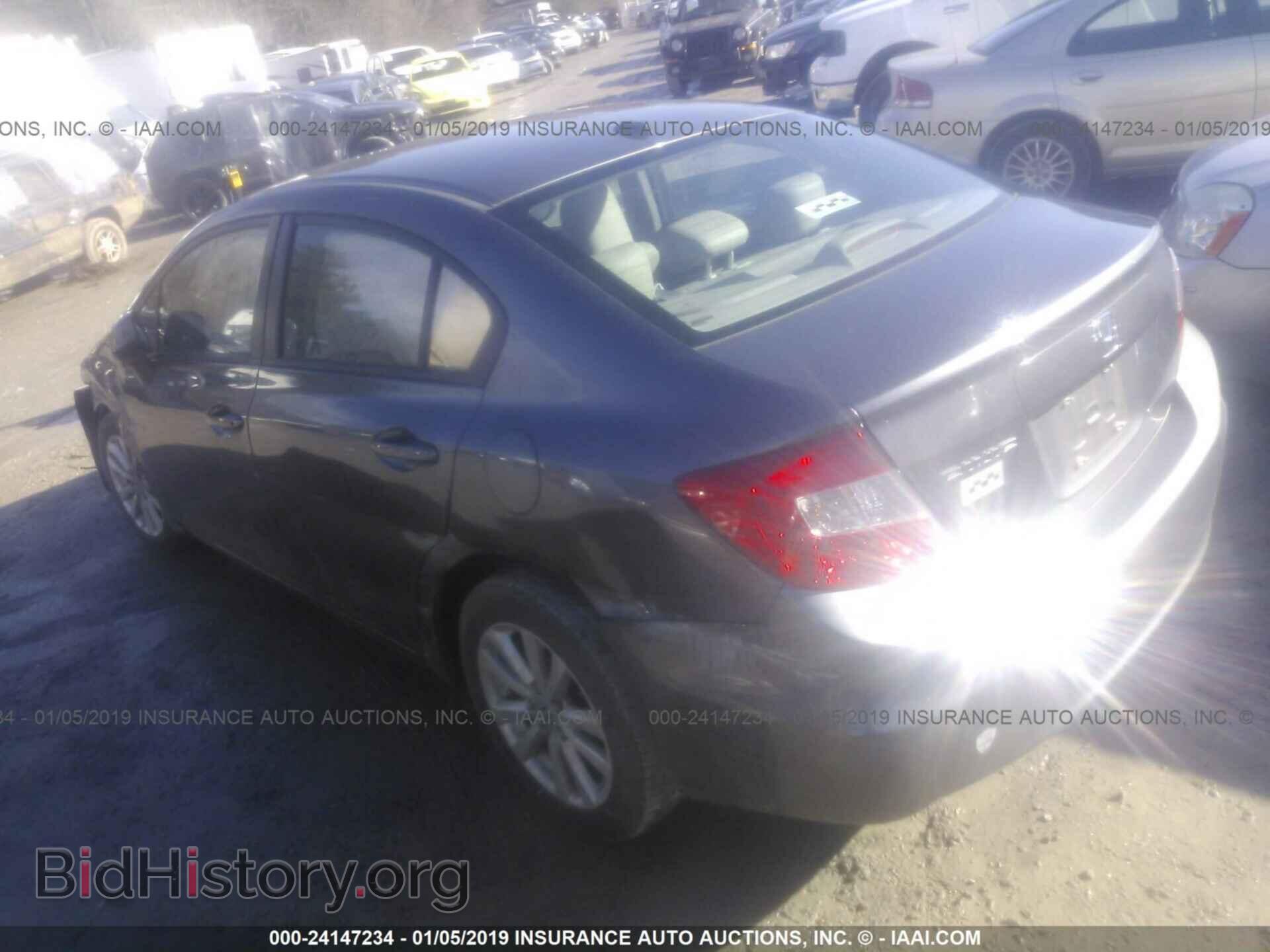 2012 HONDA CIVIC - VIN: 19XFB2F93CE329390 - Фото 3
