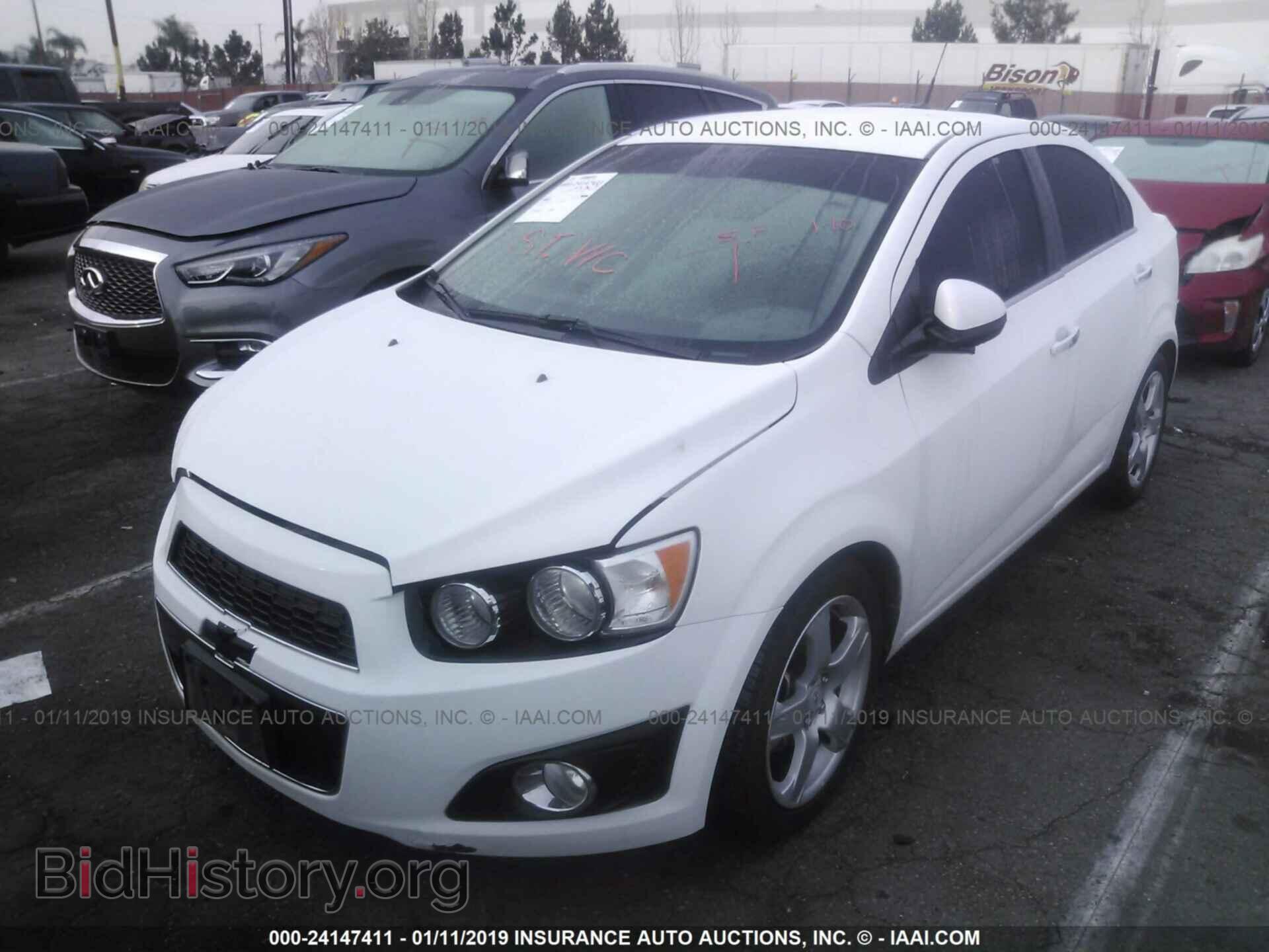 2012 CHEVROLET SONIC - VIN: 1G1JE5SH2C4142247 - Фото 2