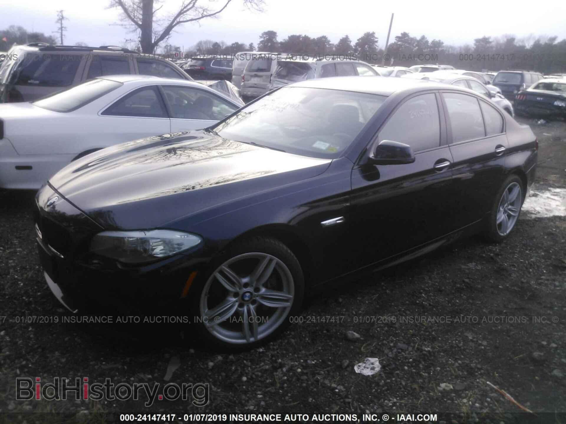 2013 BMW 535 - VIN: WBAFU7C59DDU66908 - Фото 2