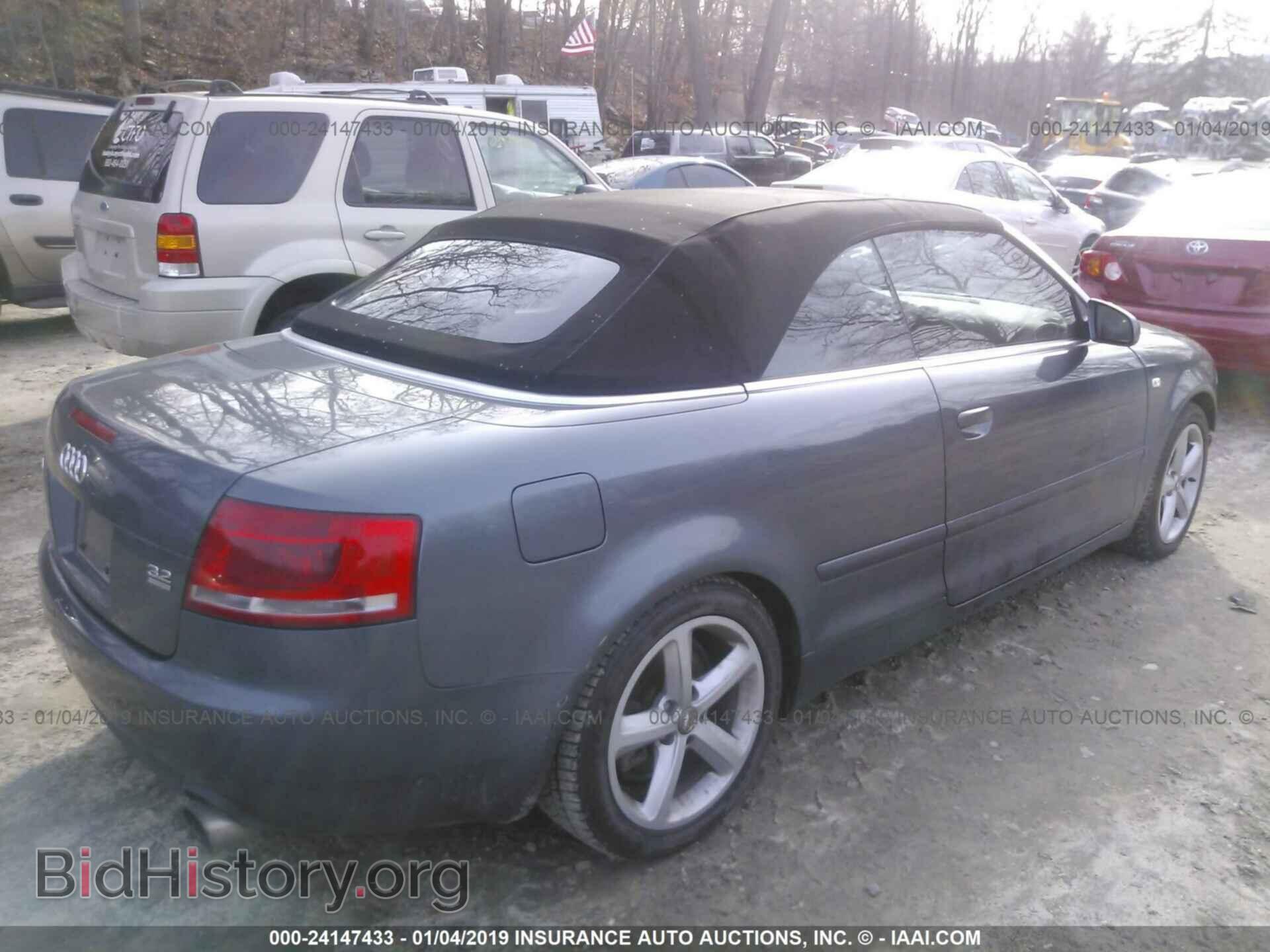 2007 AUDI A4 - VIN: WAUDH48H17K031409 - Фото 4