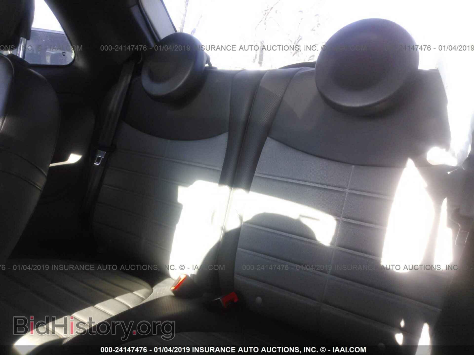 2012 FIAT 500 - VIN: 3C3CFFBR2CT116516 - Фото 8