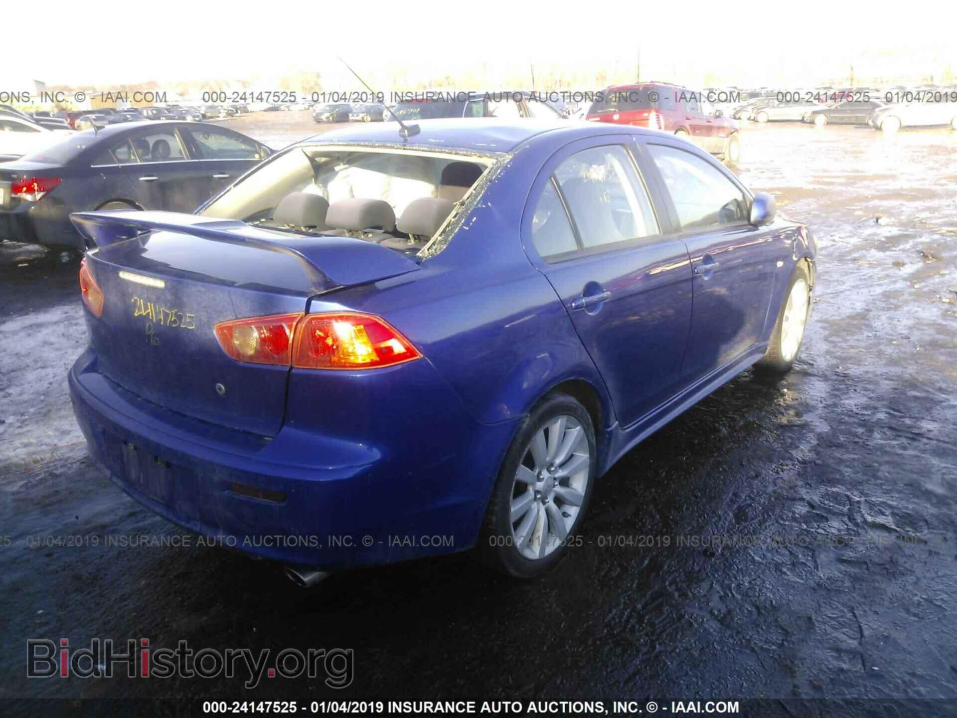 2008 MITSUBISHI LANCER - VIN: JA3AU86U18U026000 - Фото 4