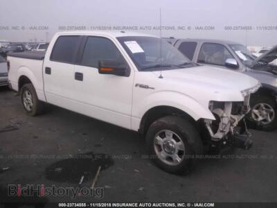 2013 Ford F150, белый — VIN 1FTFW1CF1DFD69628, IAAI