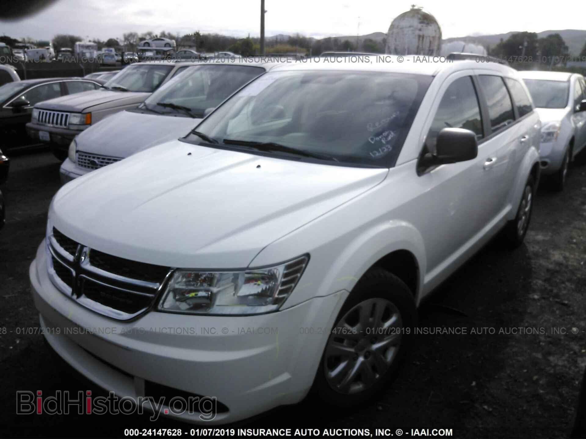 2016 DODGE JOURNEY - VIN: 3C4PDCAB3GT219312 - Фото 2