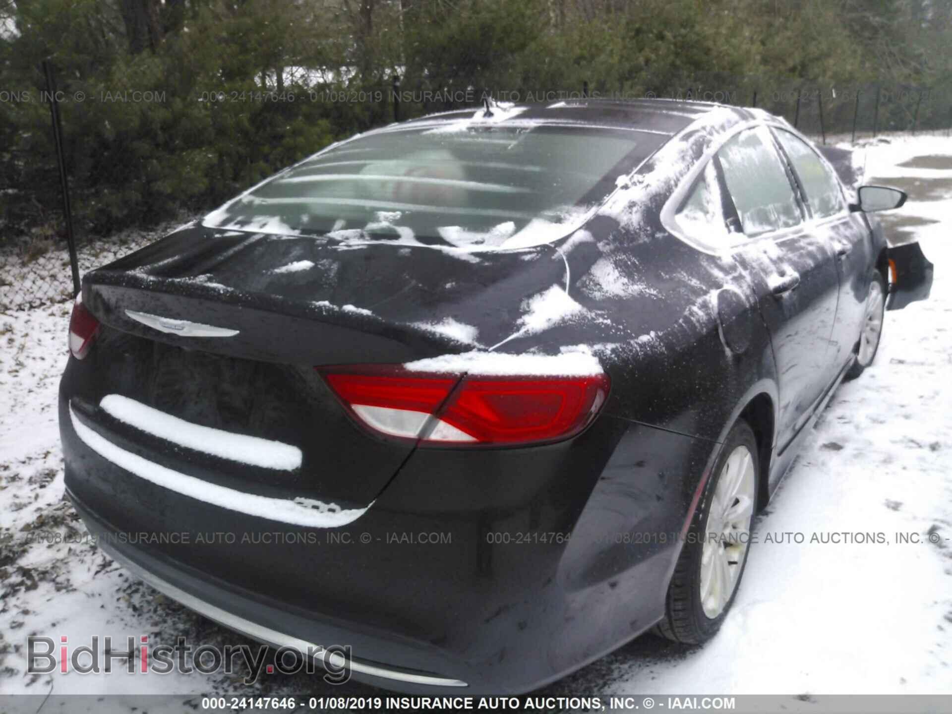 2016 CHRYSLER 200 - VIN: 1C3CCCAB5GN122974 - Фото 4