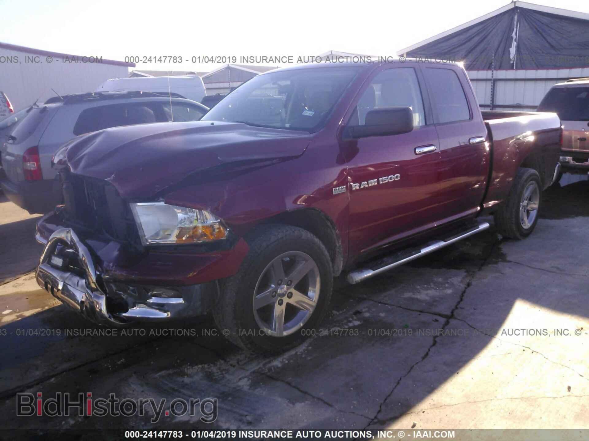 2012 DODGE RAM 1500 - VIN: 1C6RD6GT6CS302066 - Фото 2