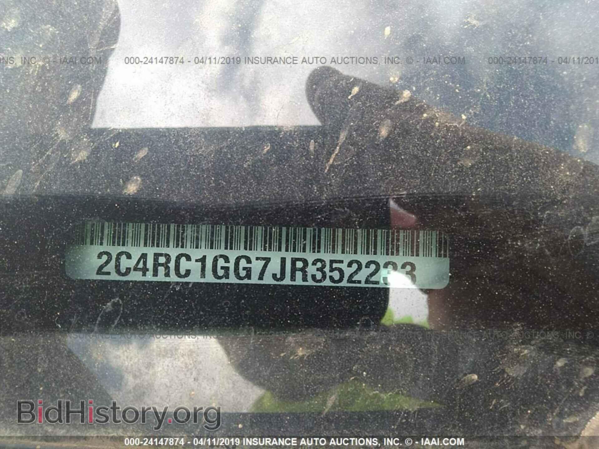 2018 CHRYSLER PACIFICA - VIN: 2C4RC1GG7JR352233 - Фото 9