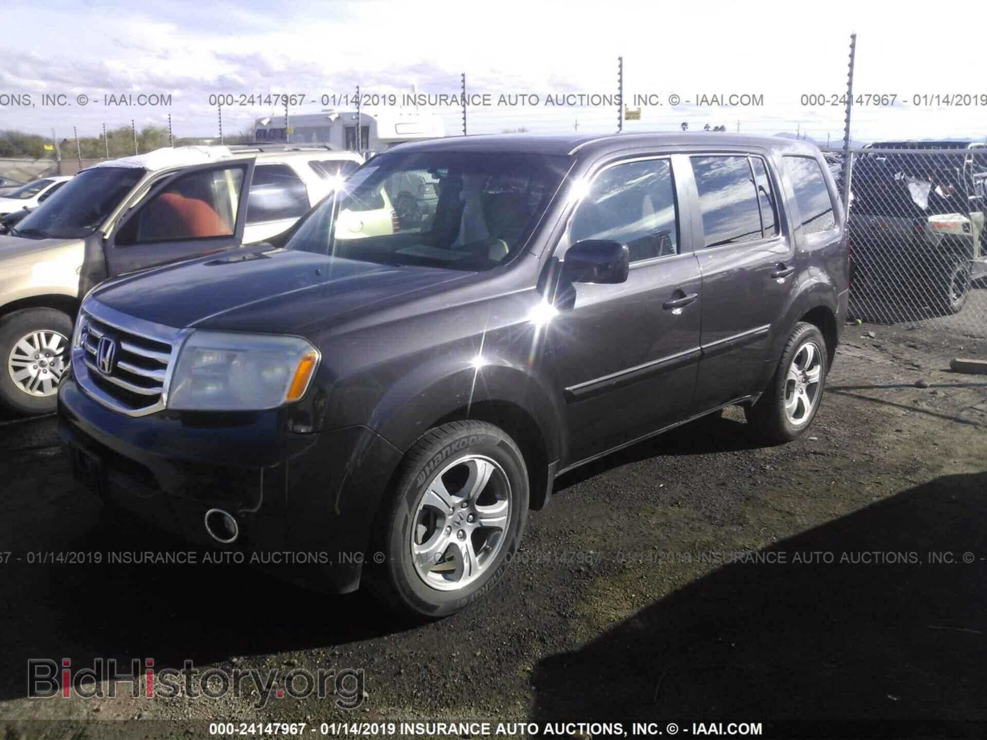 2012 HONDA PILOT - VIN: 5FNYF3H40CB031281 - Фото 2