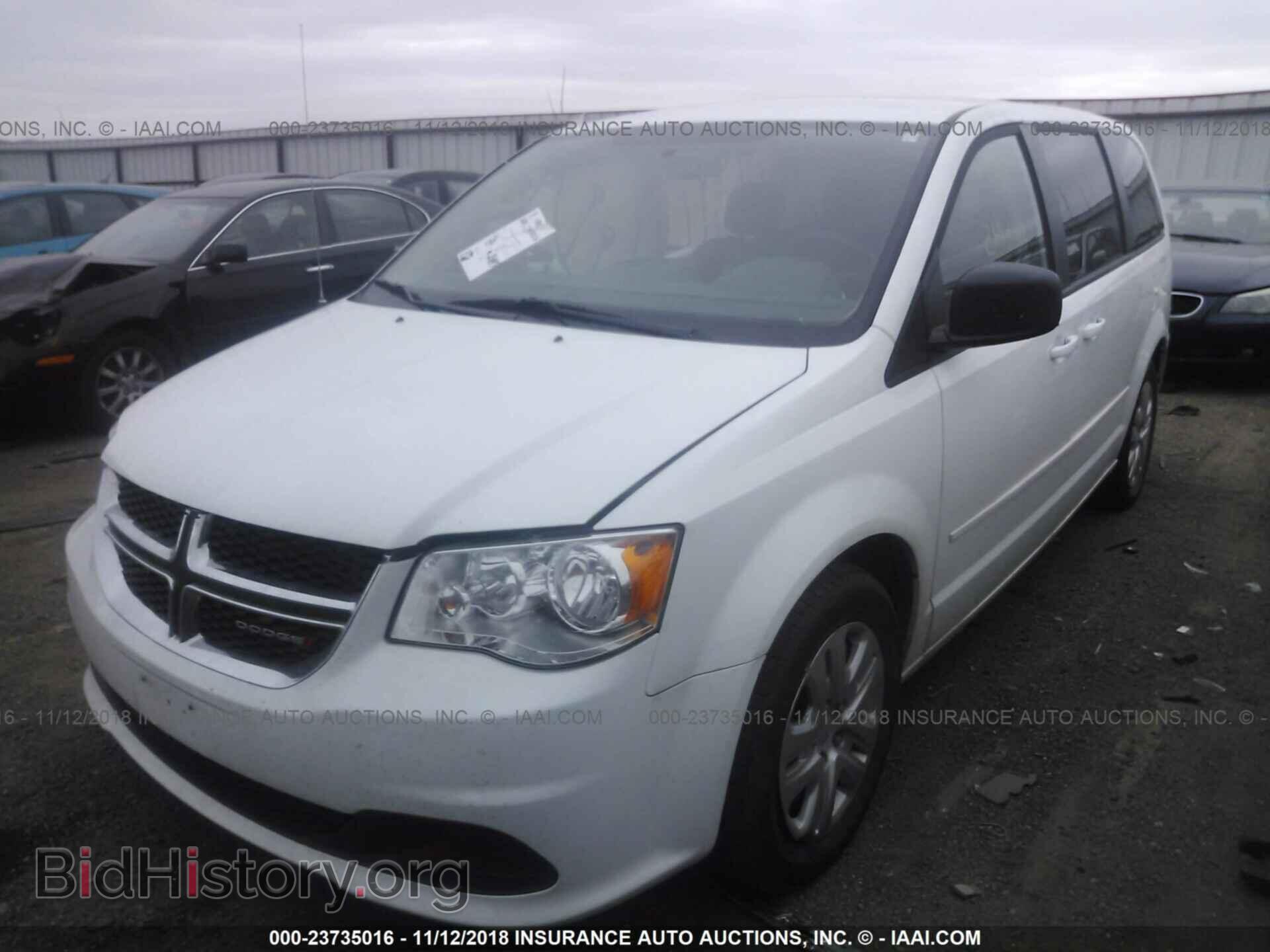 2017 DODGE GRAND CARAVAN - VIN: 2C4RDGBG3HR655754 - Фото 2