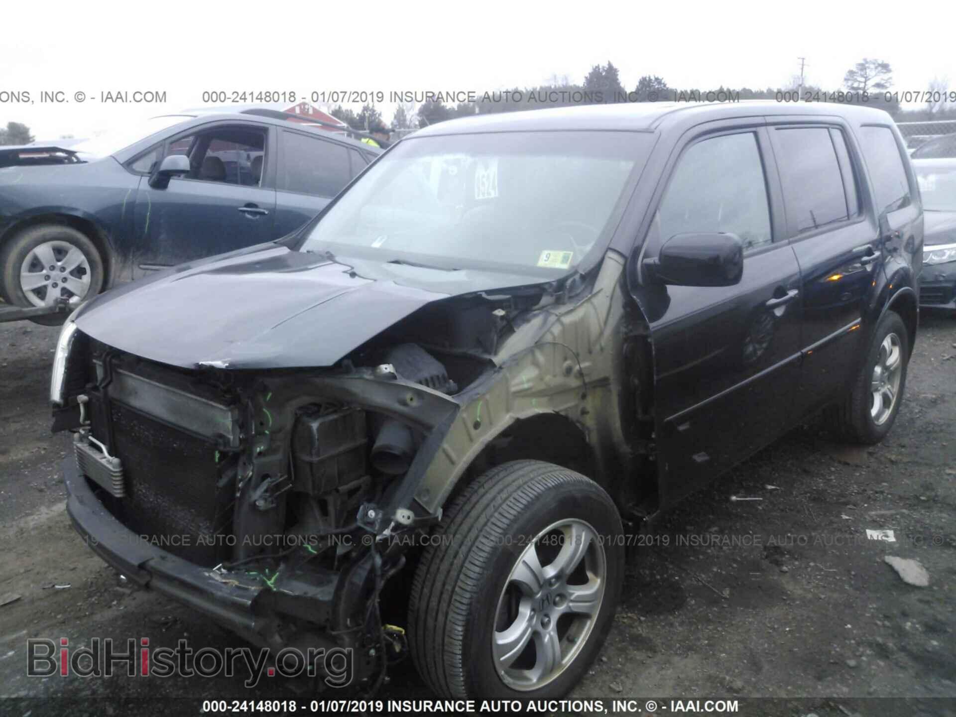 2012 HONDA PILOT - VIN: 5FNYF4H58CB068626 - Фото 2