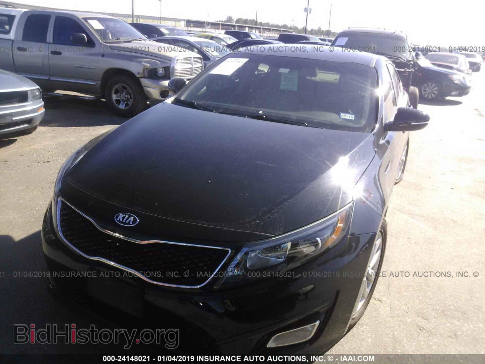 2014 KIA OPTIMA - VIN: 5XXGN4A73EG349503 - Фото 2