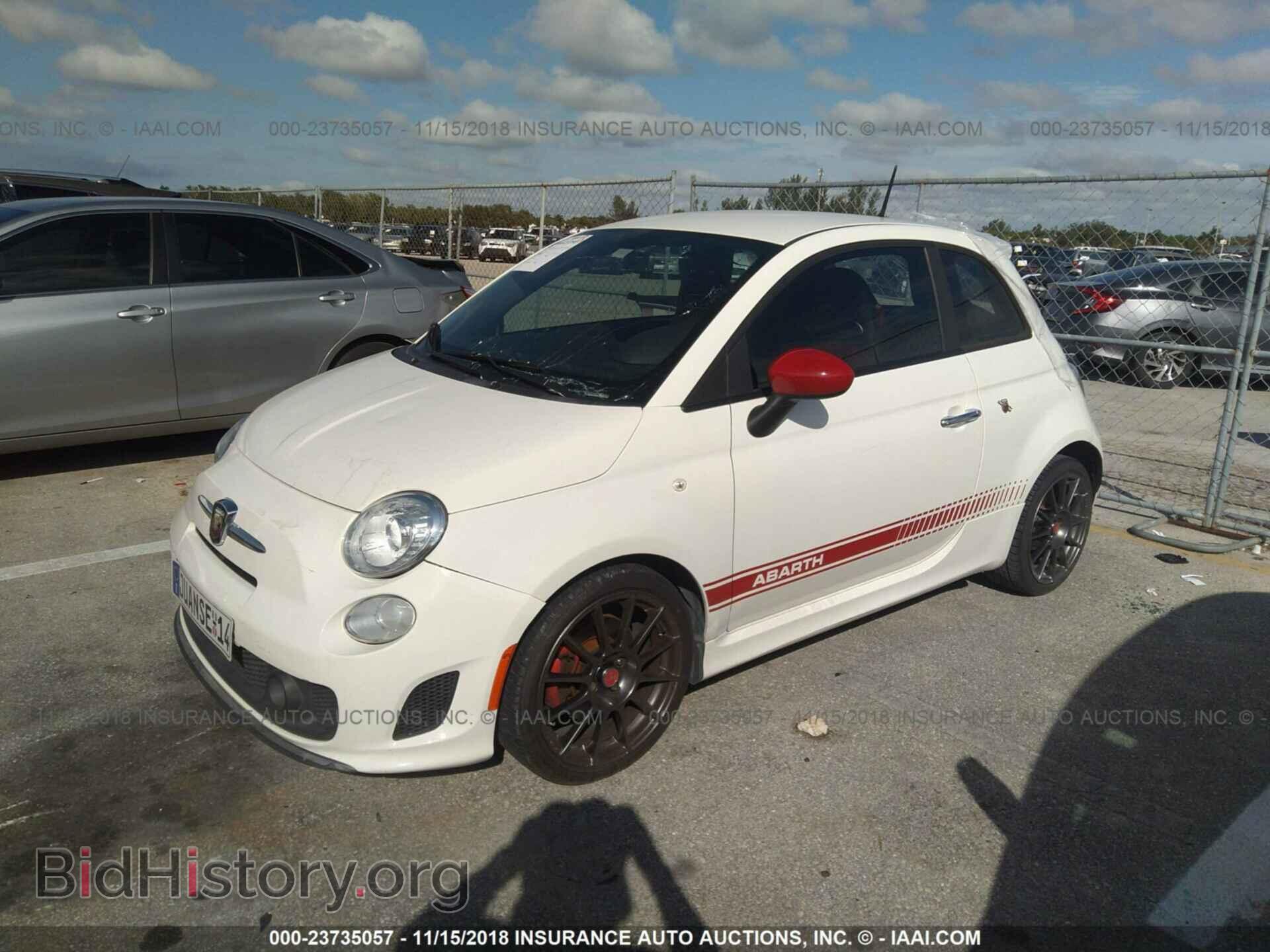 2013 FIAT 500 - VIN: 3C3CFFFH6DT623132 - Фото 2