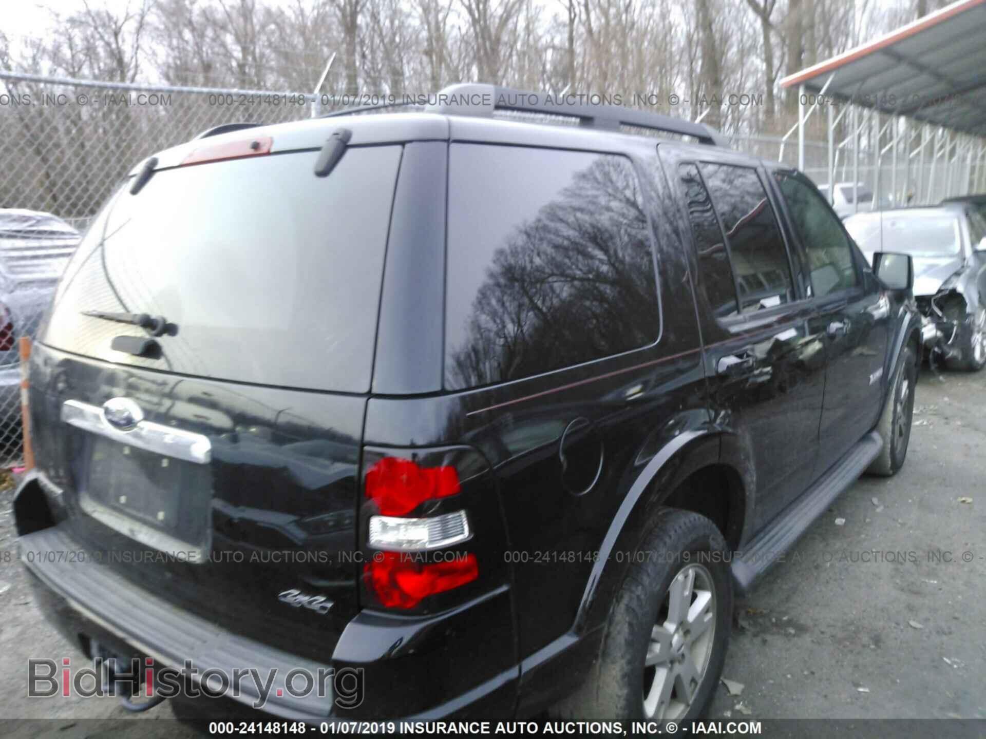 2008 FORD EXPLORER - VIN: 1FMEU73E28UA66365 - Фото 4