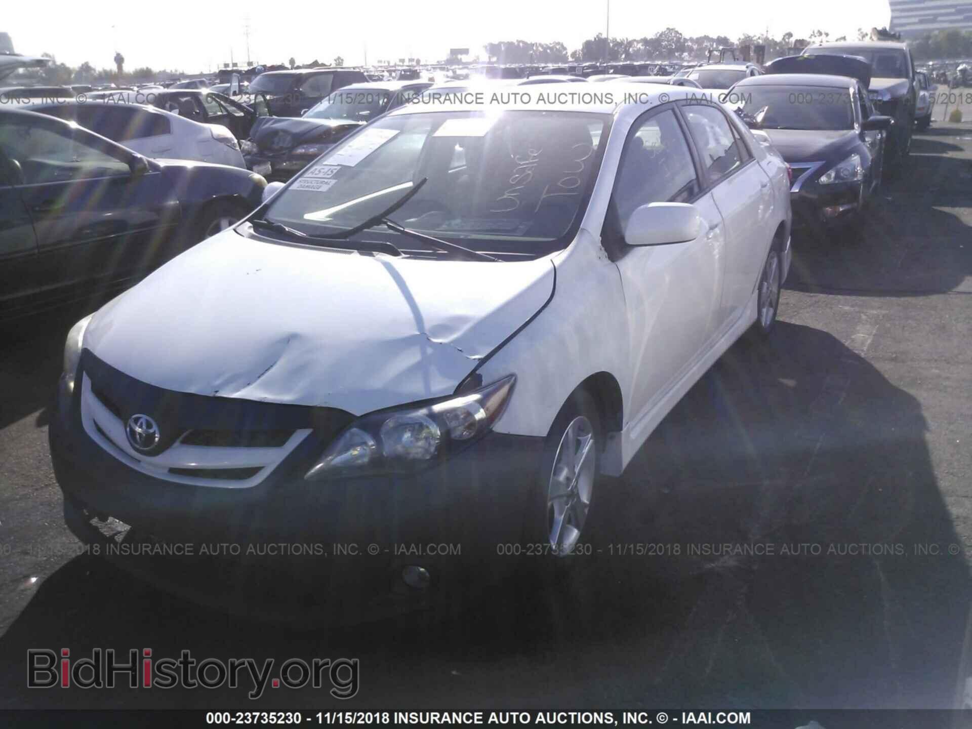2013 TOYOTA COROLLA - VIN: 5YFBU4EE6DP212972 - Фото 2