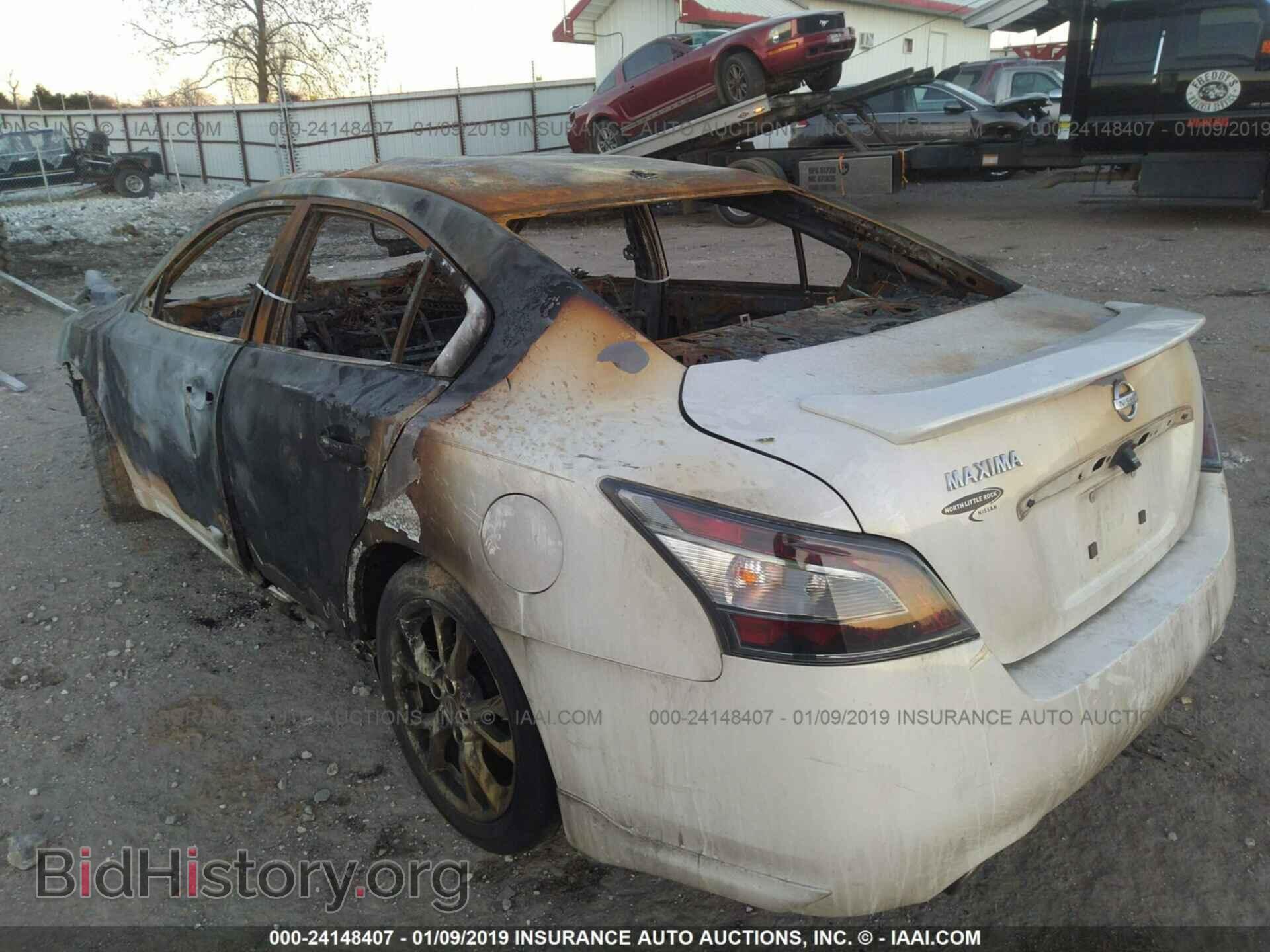 2012 NISSAN MAXIMA - VIN: 1N4AA5AP9CC834173 - Фото 3