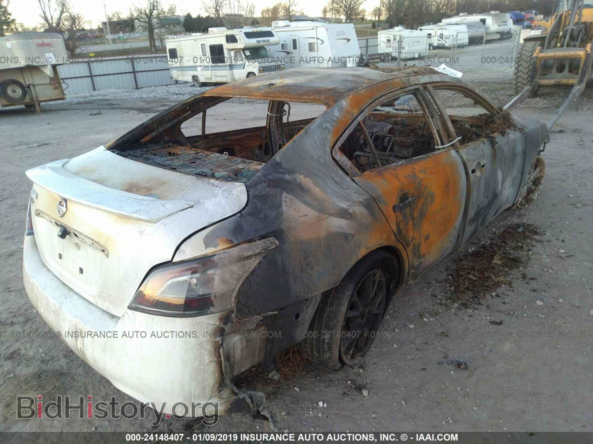 2012 NISSAN MAXIMA - VIN: 1N4AA5AP9CC834173 - Фото 4